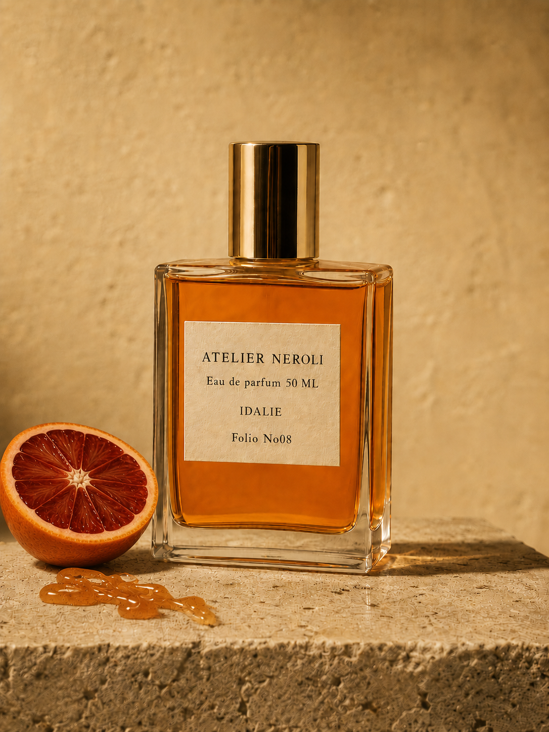 Parfum Idalie – Folio Nº08 — flacon Atelier Neroli