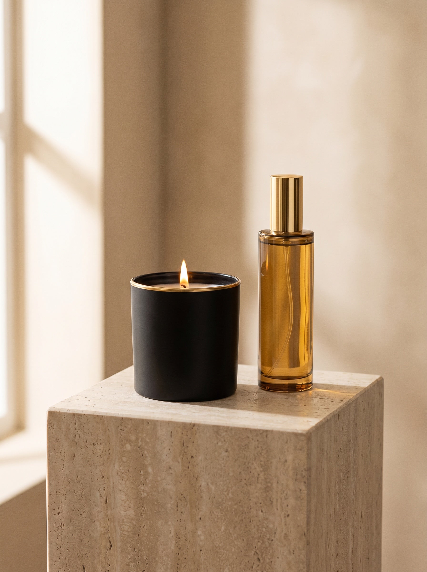 Coffret Rituel du Salon — bougie et vaporisateur d'ambiance Atelier Neroli