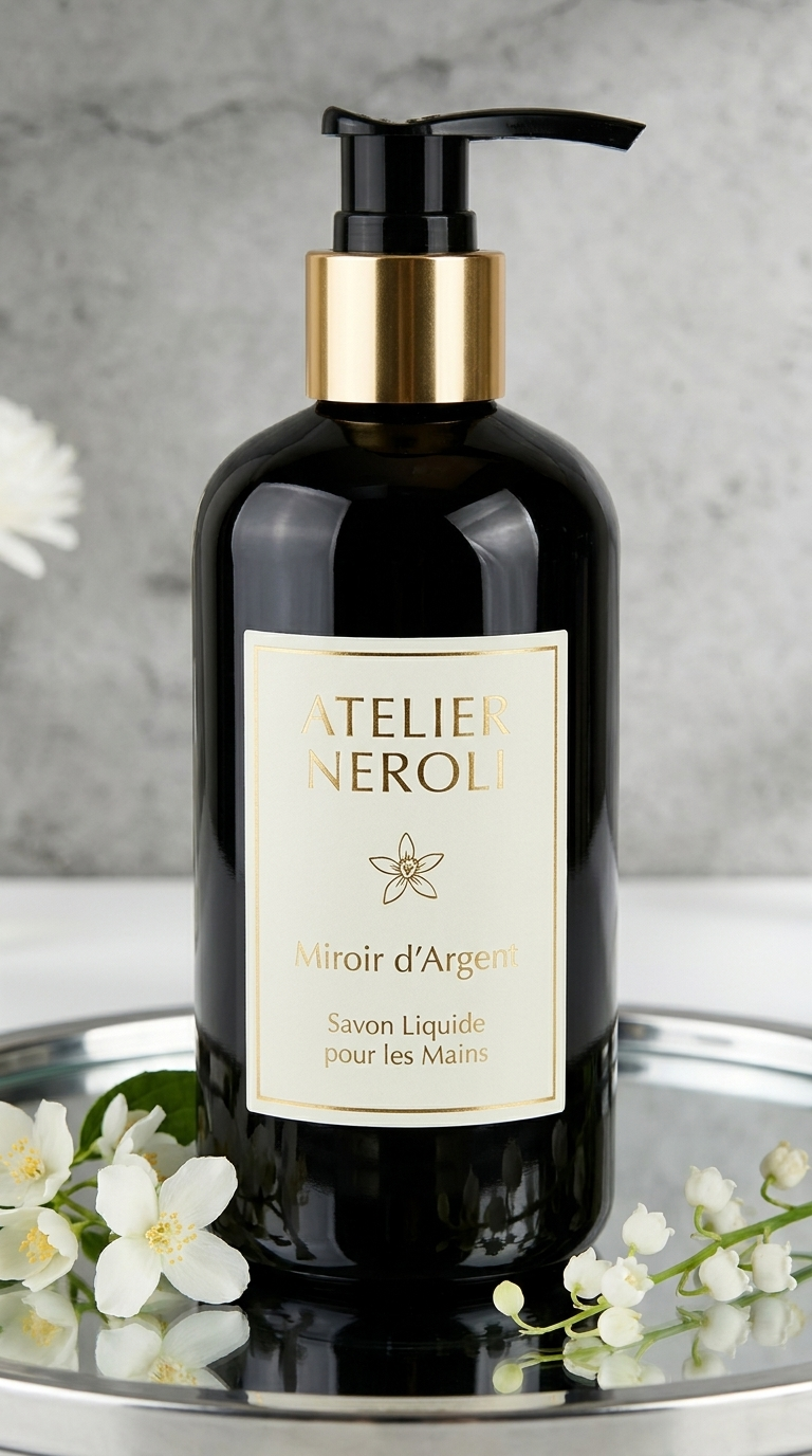 Savon pour les Mains – Miroir d'Argent