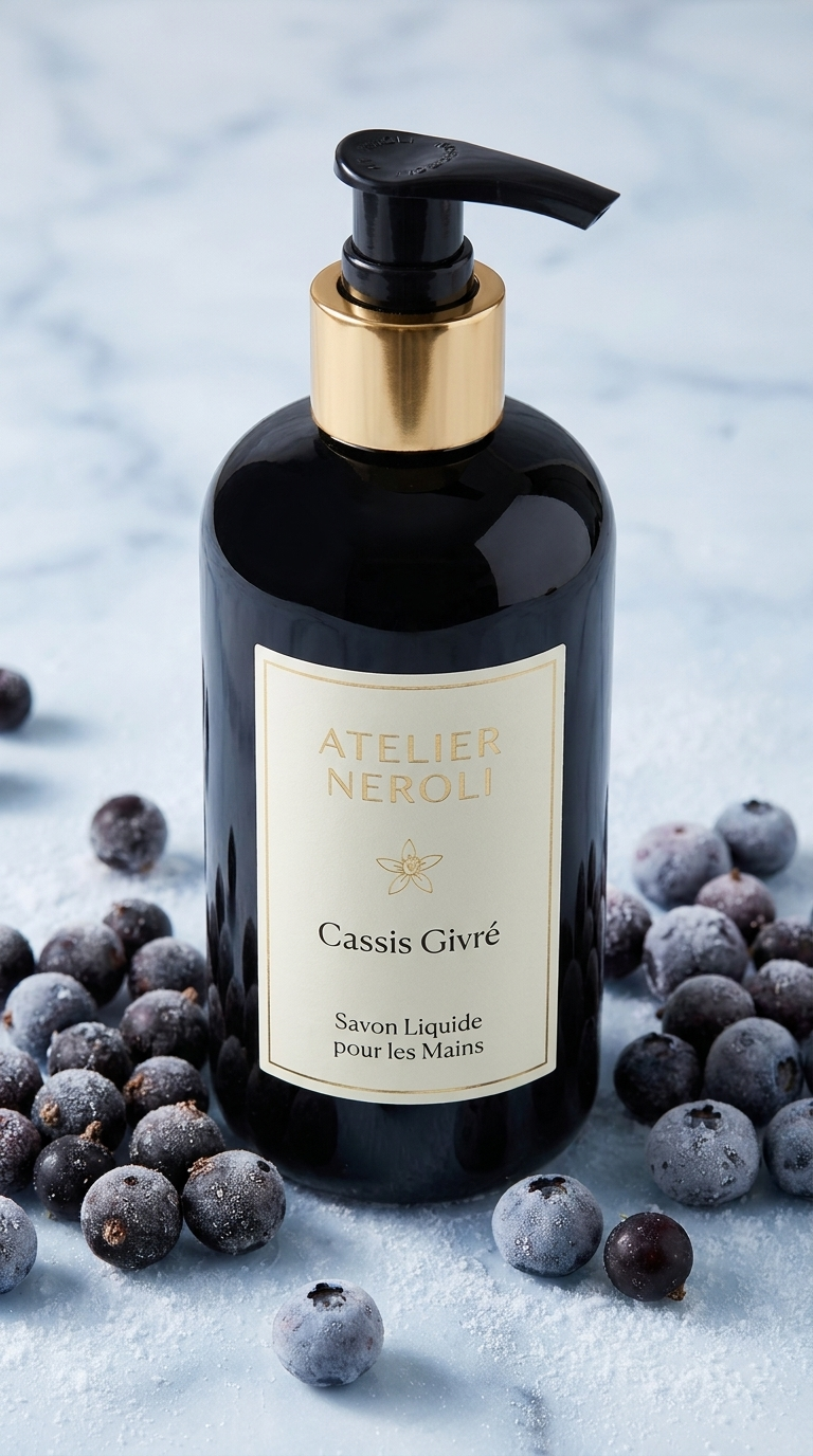 Savon pour les Mains – Cassis Givré