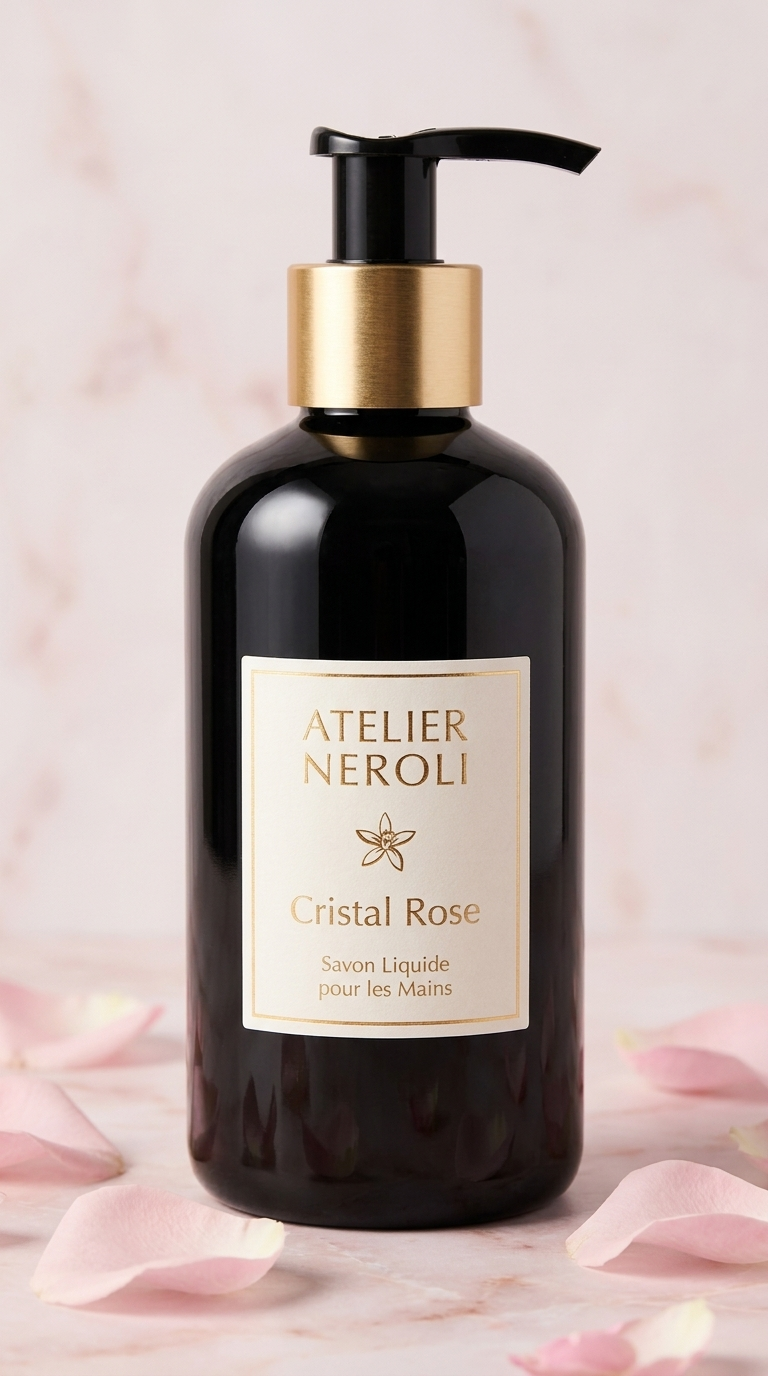 Savon pour les Mains – Cristal Rose