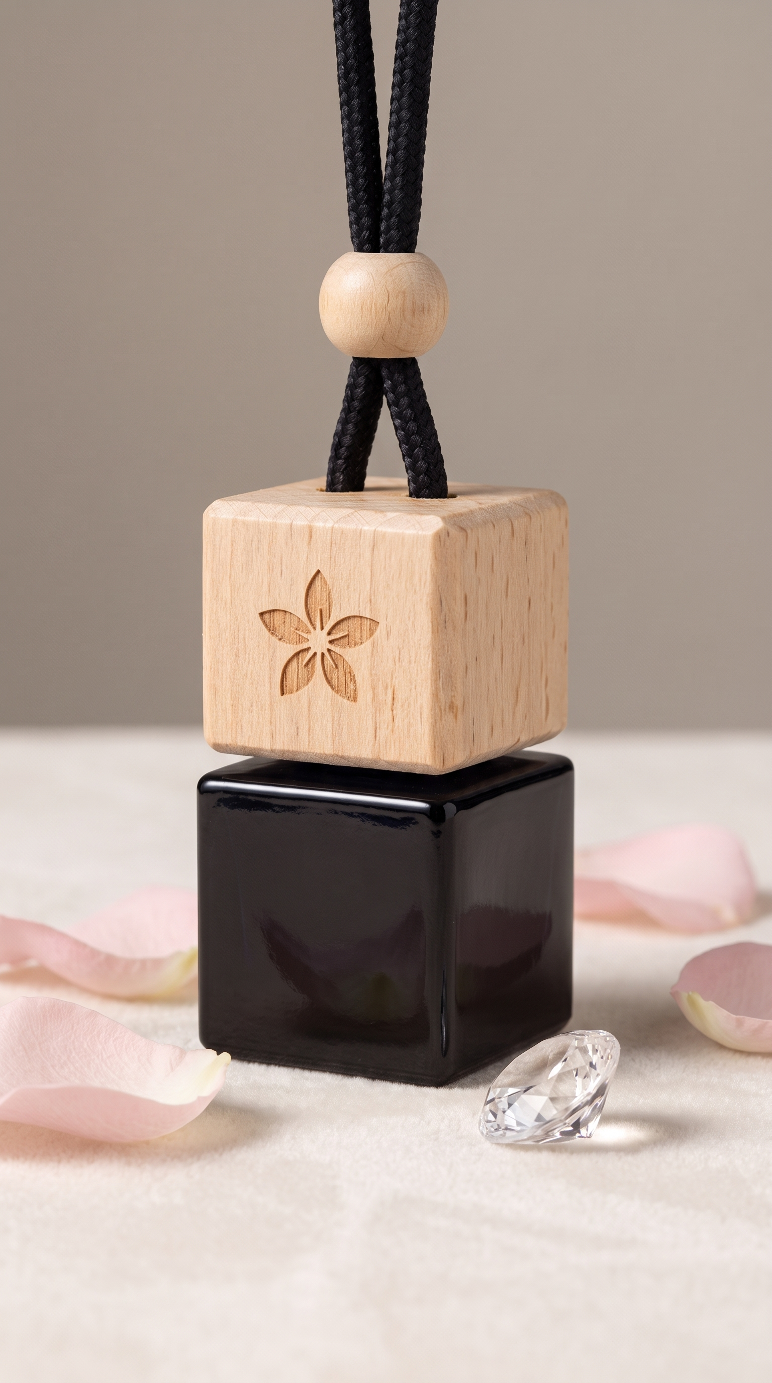 Diffuseur Voiture – Cristal Rose