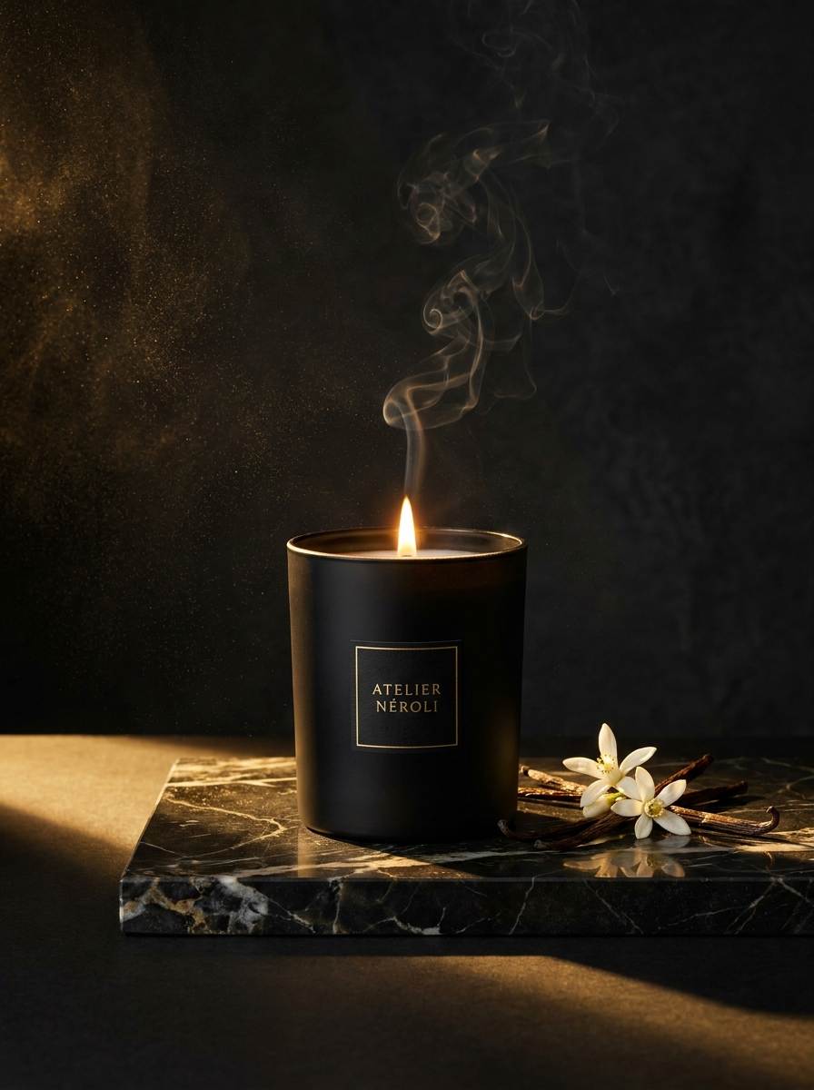 Bougie d'Ambiance – Aura Stellair — Atelier Néroli