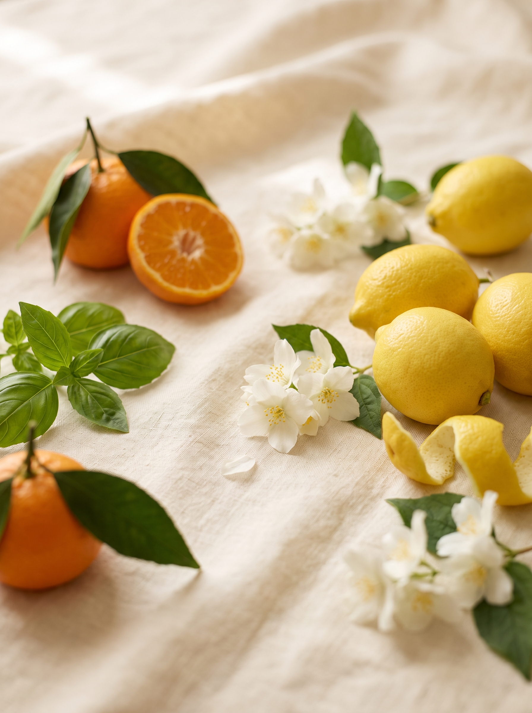 Matières premières de Aurore d'Amalfi — Atelier Neroli