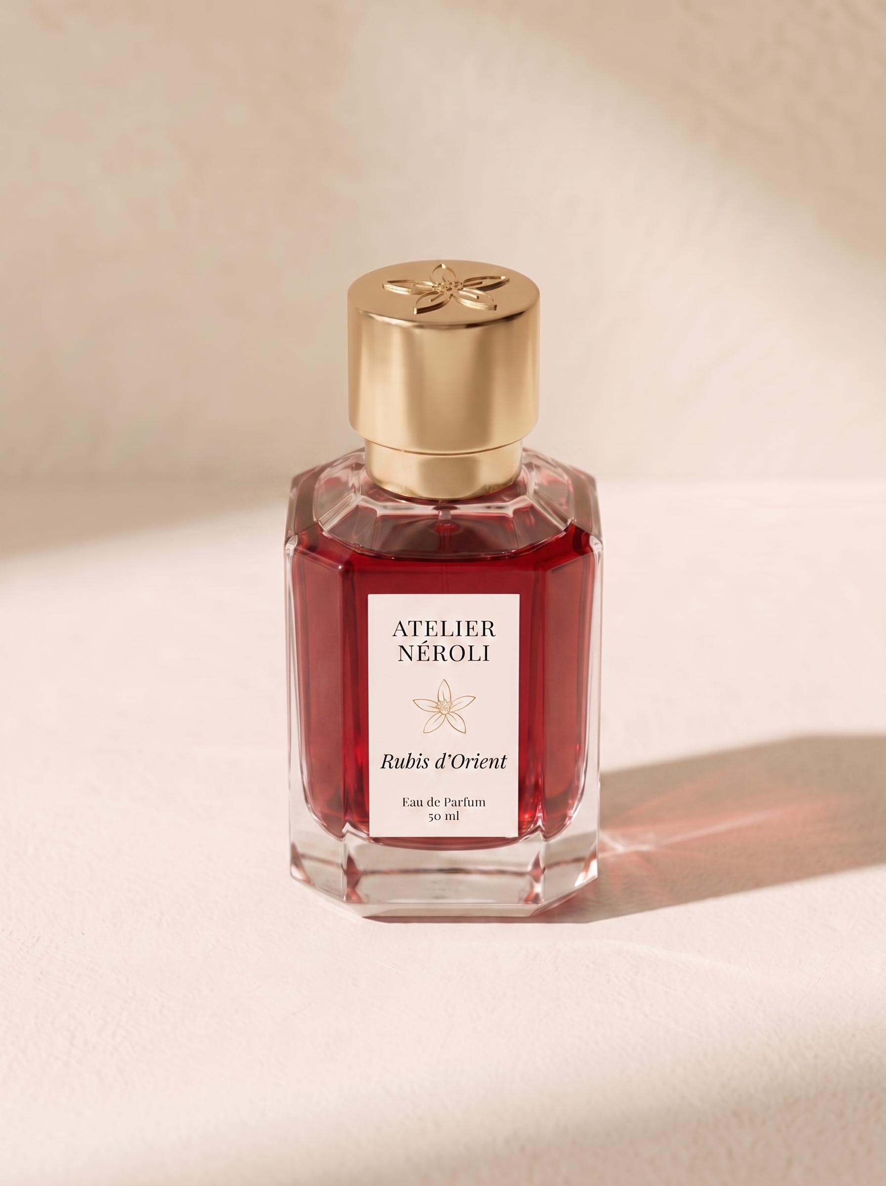 Parfum Rubis d'Orient — flacon Atelier Neroli