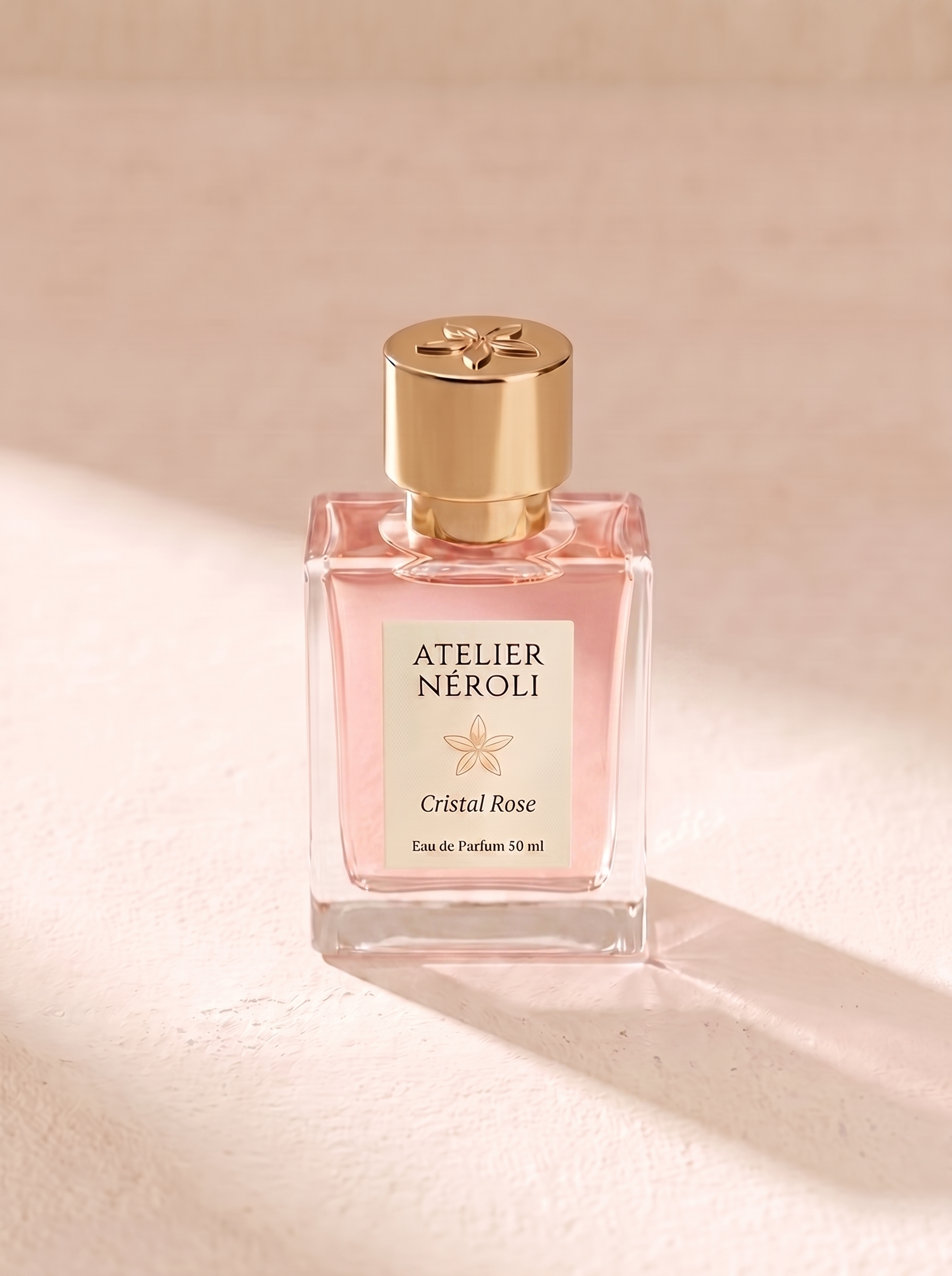 Parfum Cristal Rose — flacon Atelier Neroli