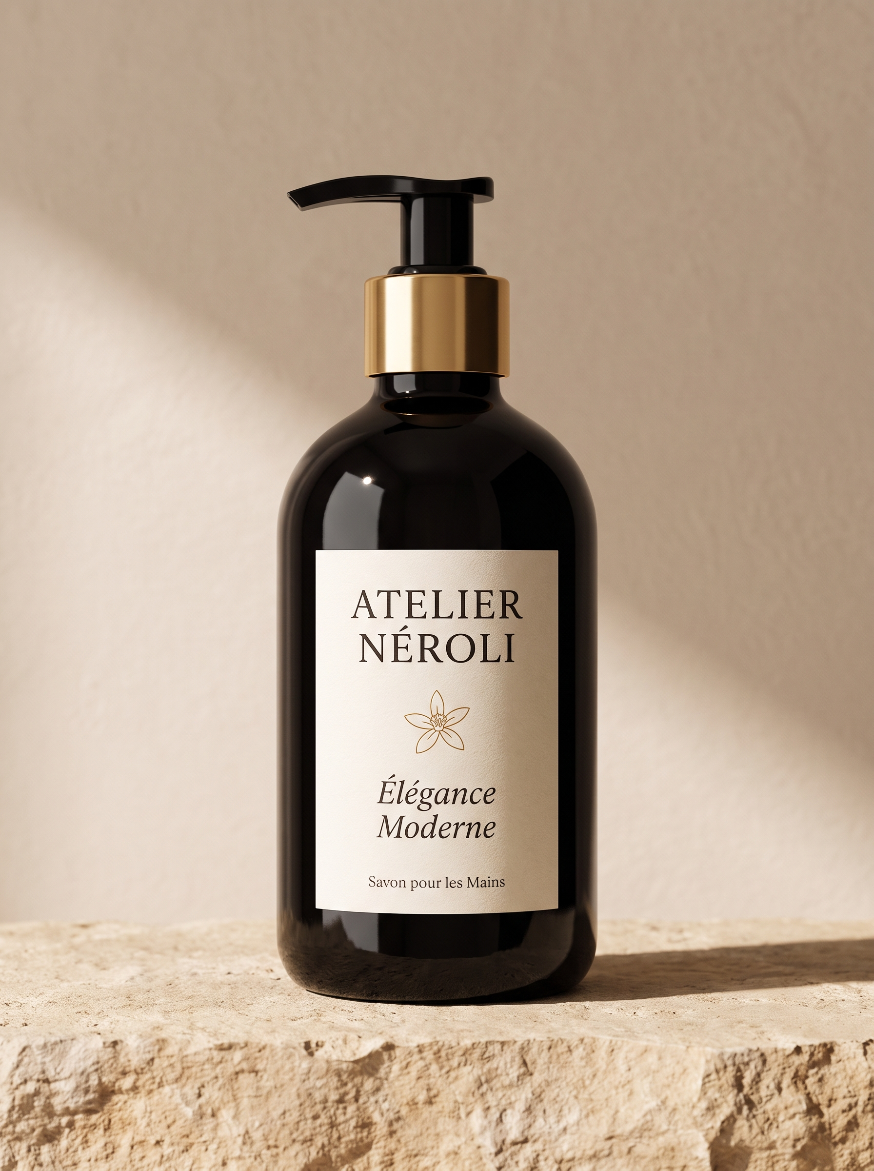 Savon pour les mains Élégance Moderne — flacon Atelier Nérolí