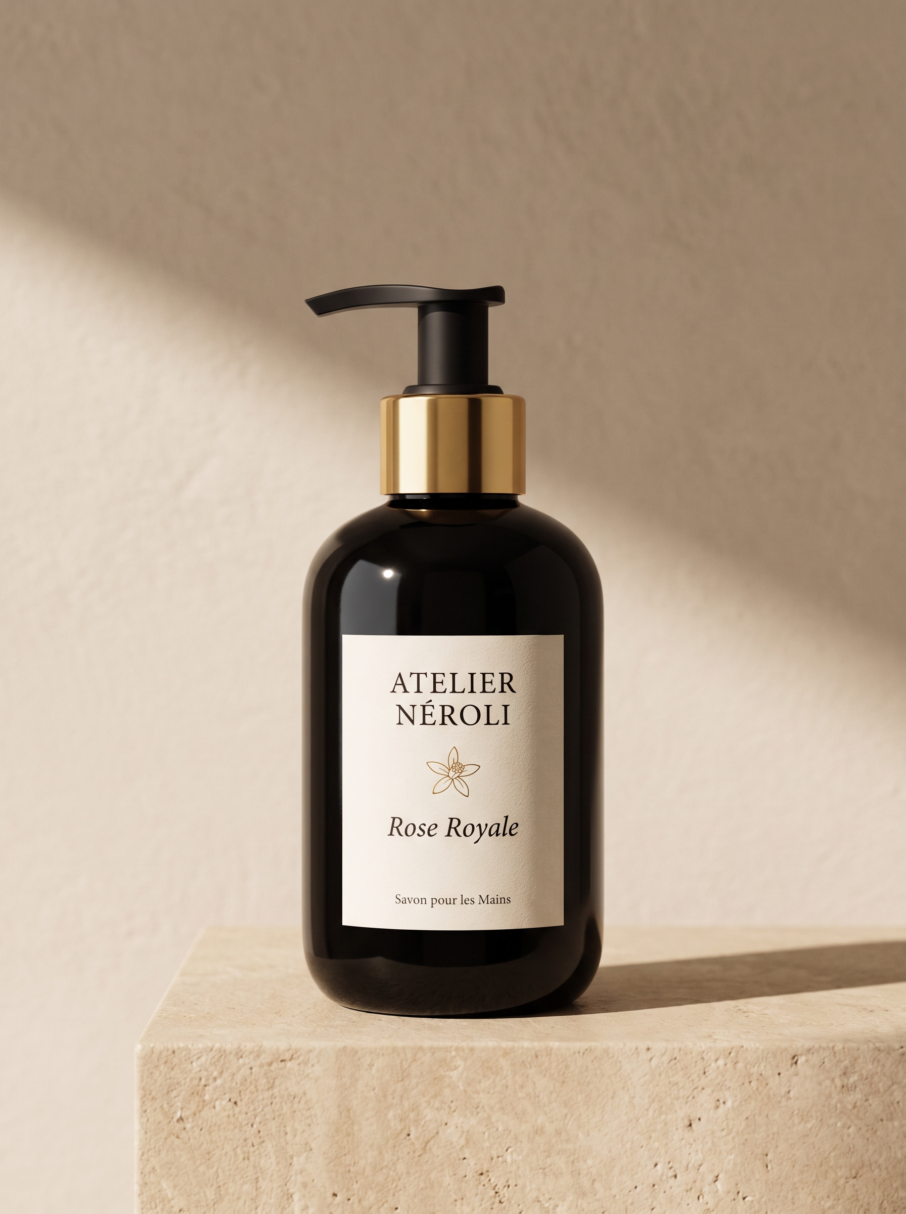 Savon pour les mains Rose Royale — flacon Atelier Nérolí