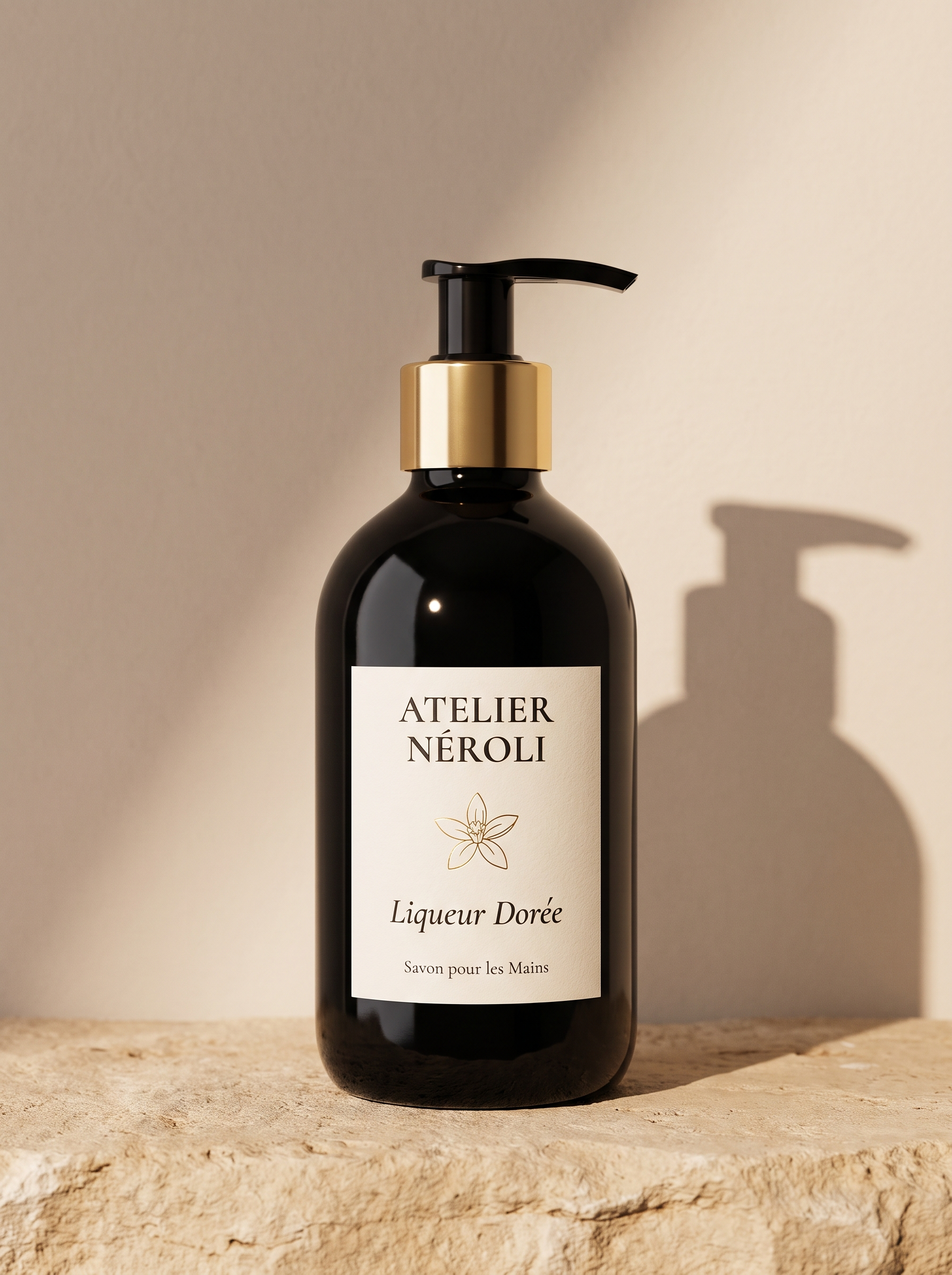 Savon pour les mains Liqueur Dorée — flacon Atelier Nérolí