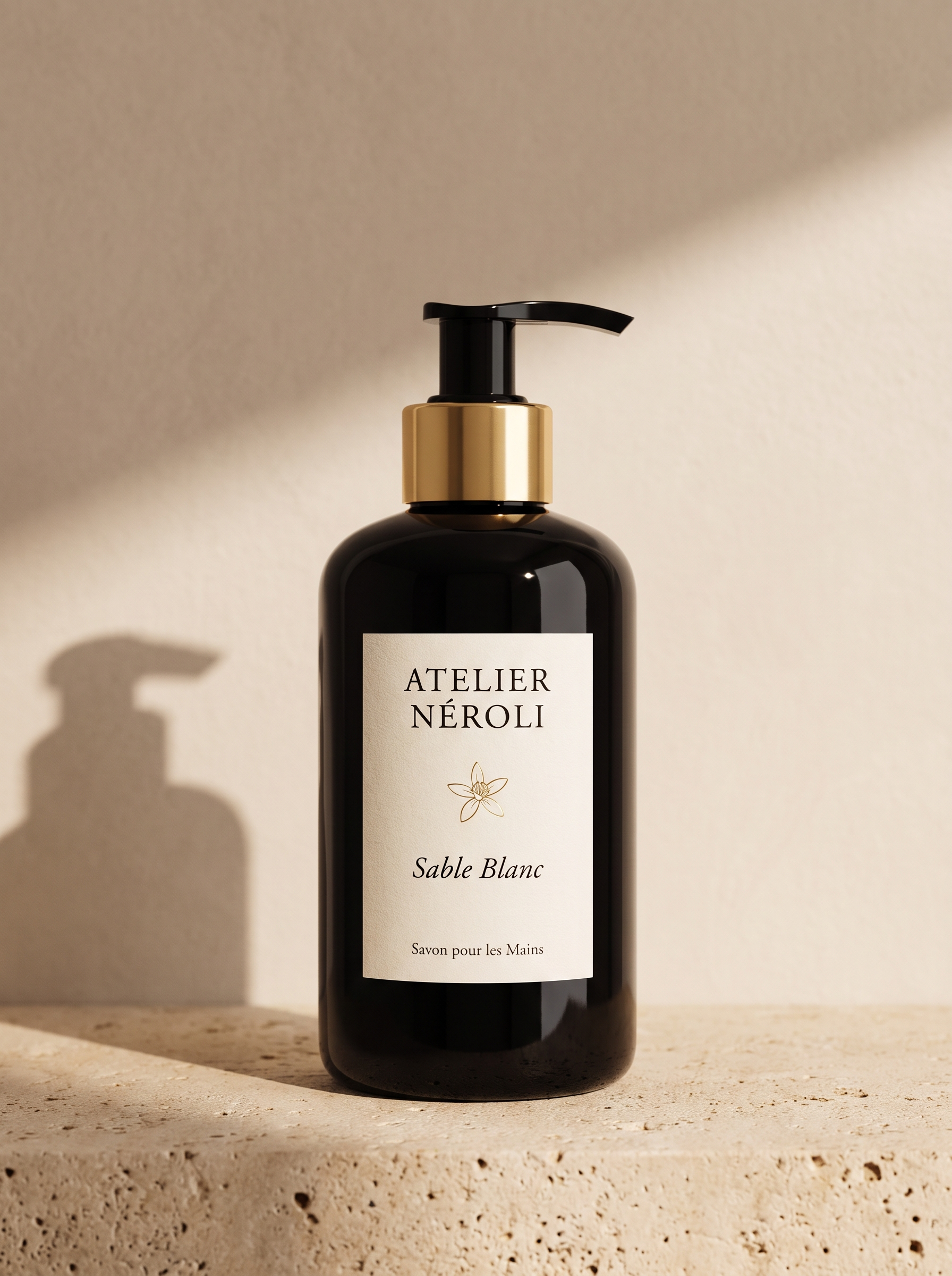 Savon pour les mains Sable Blanc — flacon Atelier Nérolí