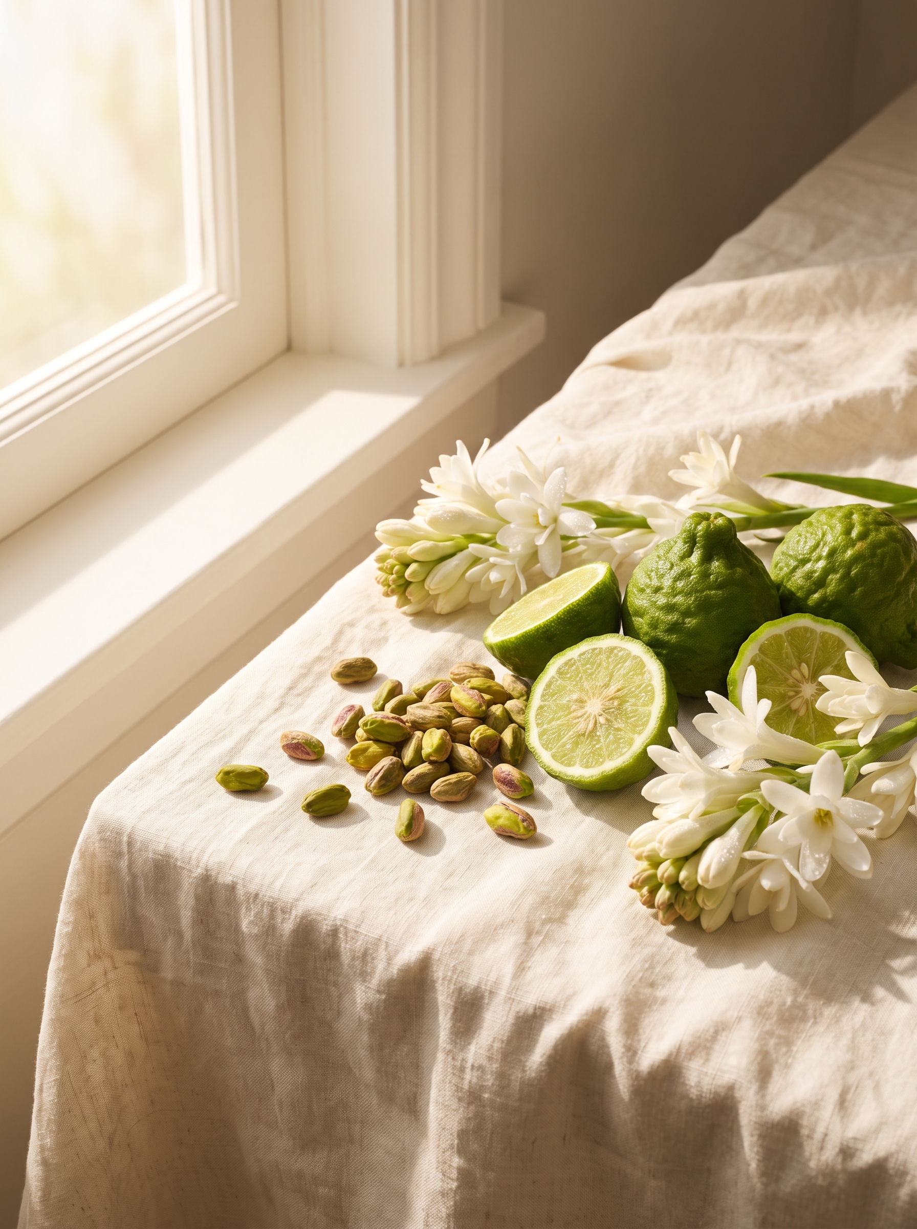 Matières premières du savon Sable Blanc — Atelier Nérolí
