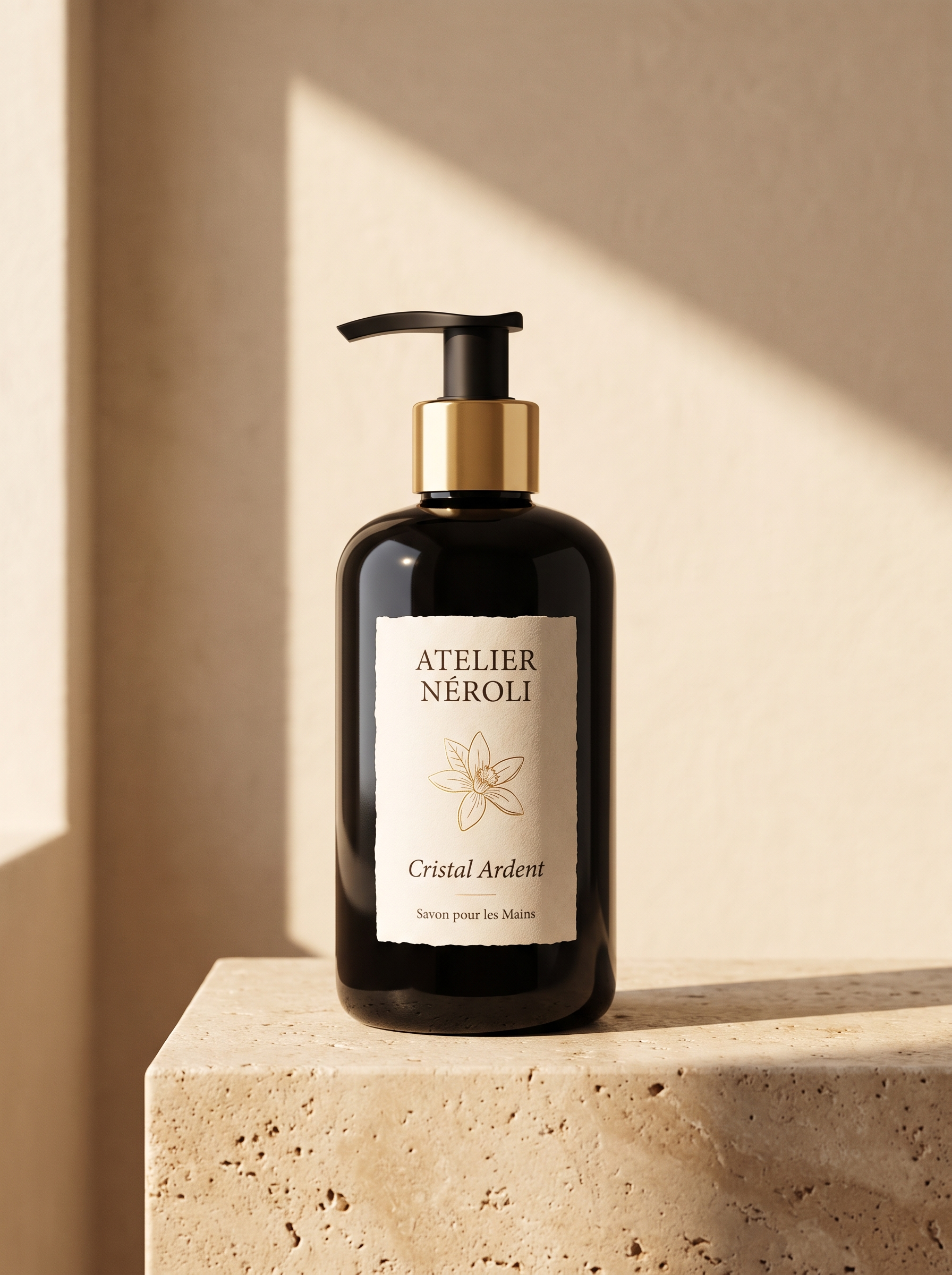 Savon pour les mains Cristal Ardent — flacon Atelier Nérolí