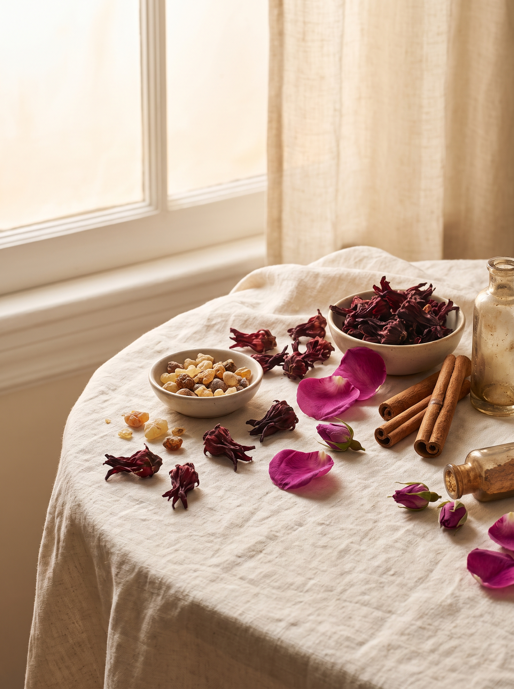 Matières premières du savon Rubis d'Orient — Atelier Nérolí