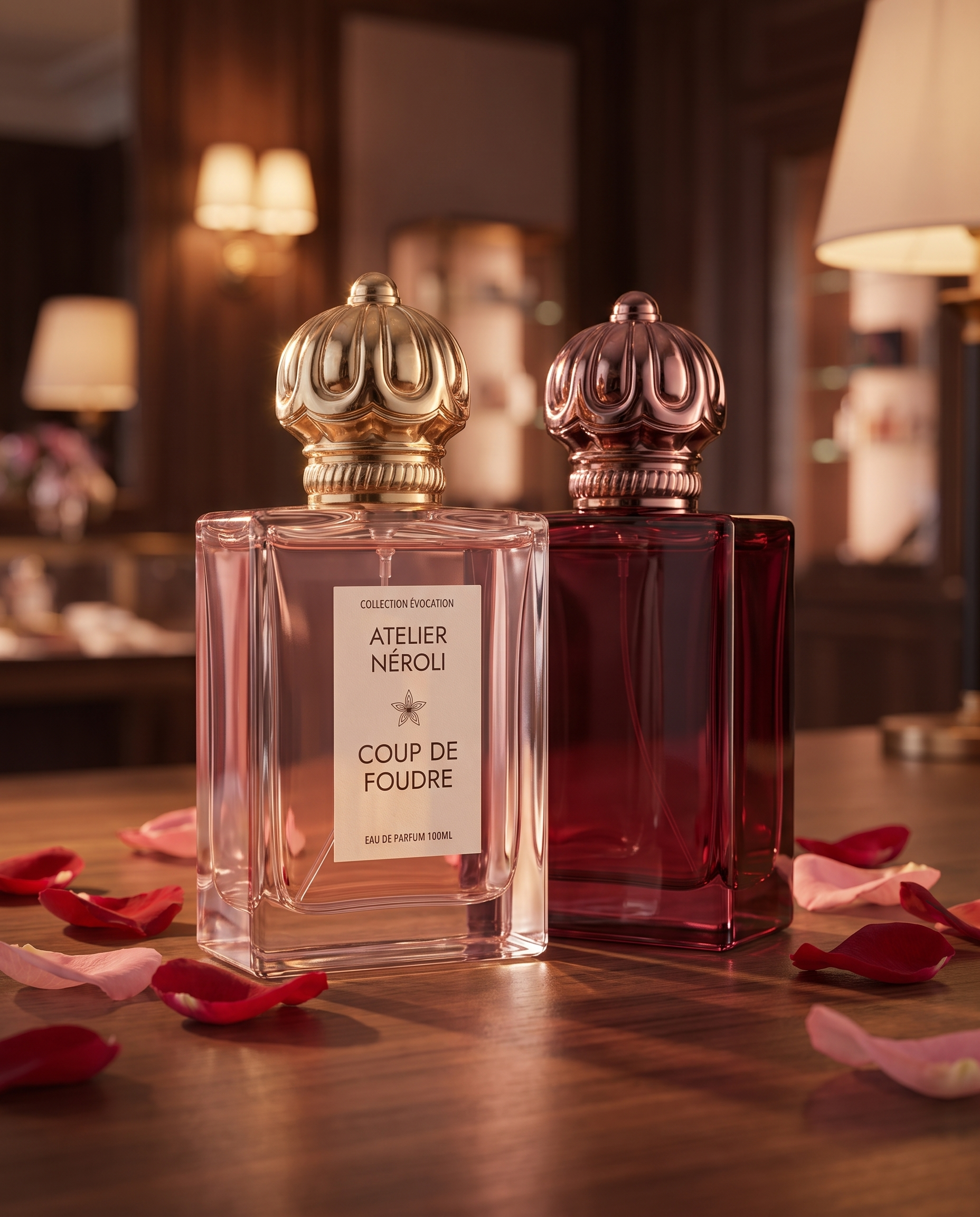Coffret Accord Coup de Cœur — Coup de Foudre et Rose Solitaire