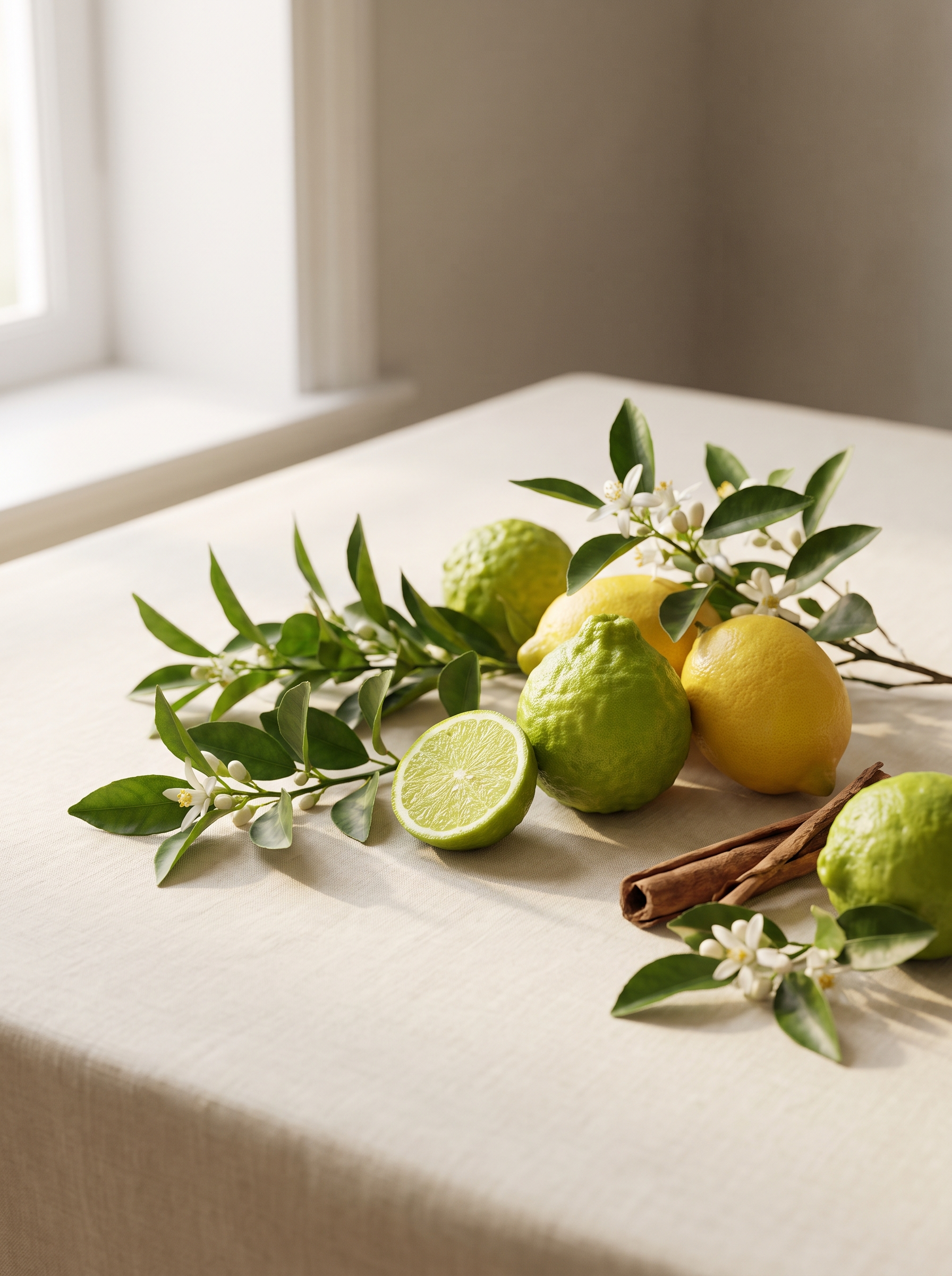 Matières premières de Jardin de Séville — Atelier Neroli