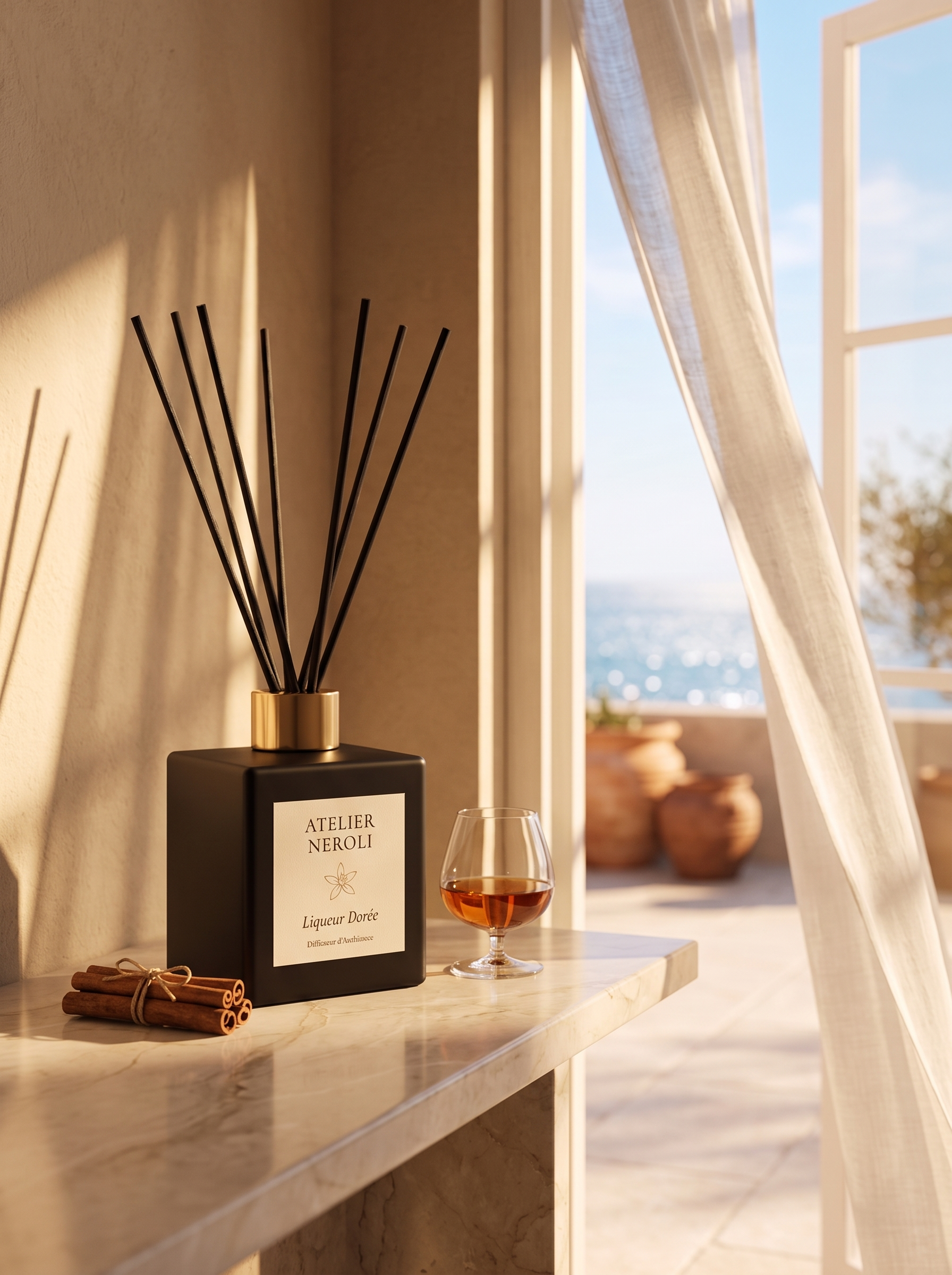 Liqueur Dorée — Diffuseur d'Ambiance — Ambiance