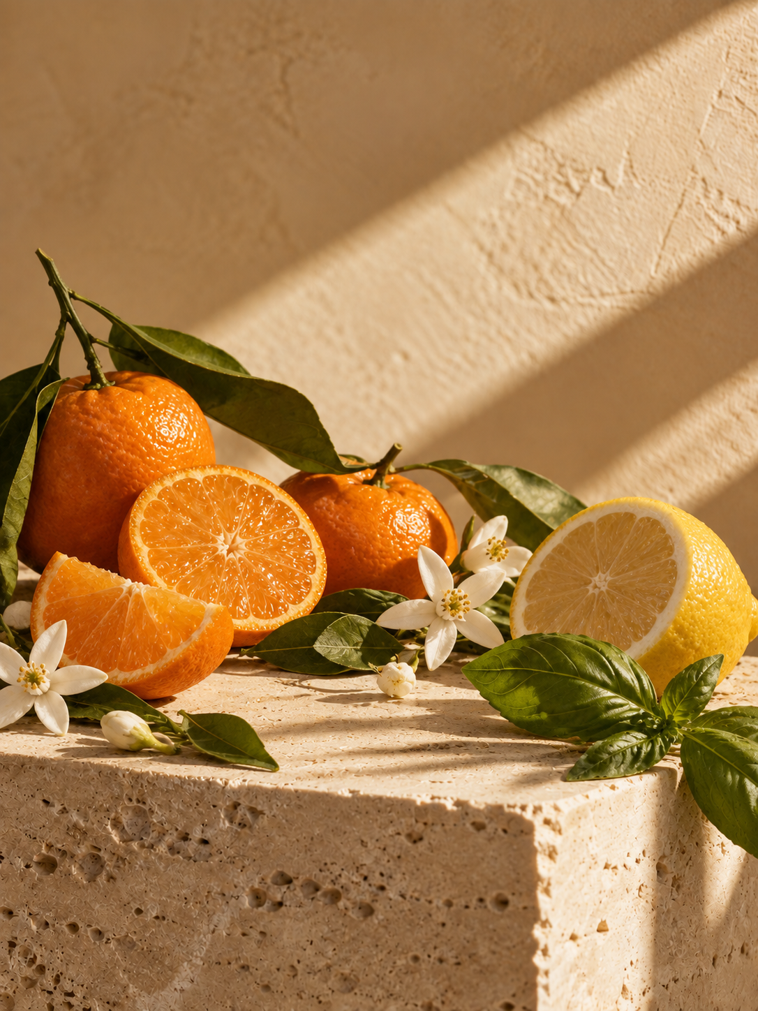 Matières premières de Aurore d'Amalfi — Atelier Neroli
