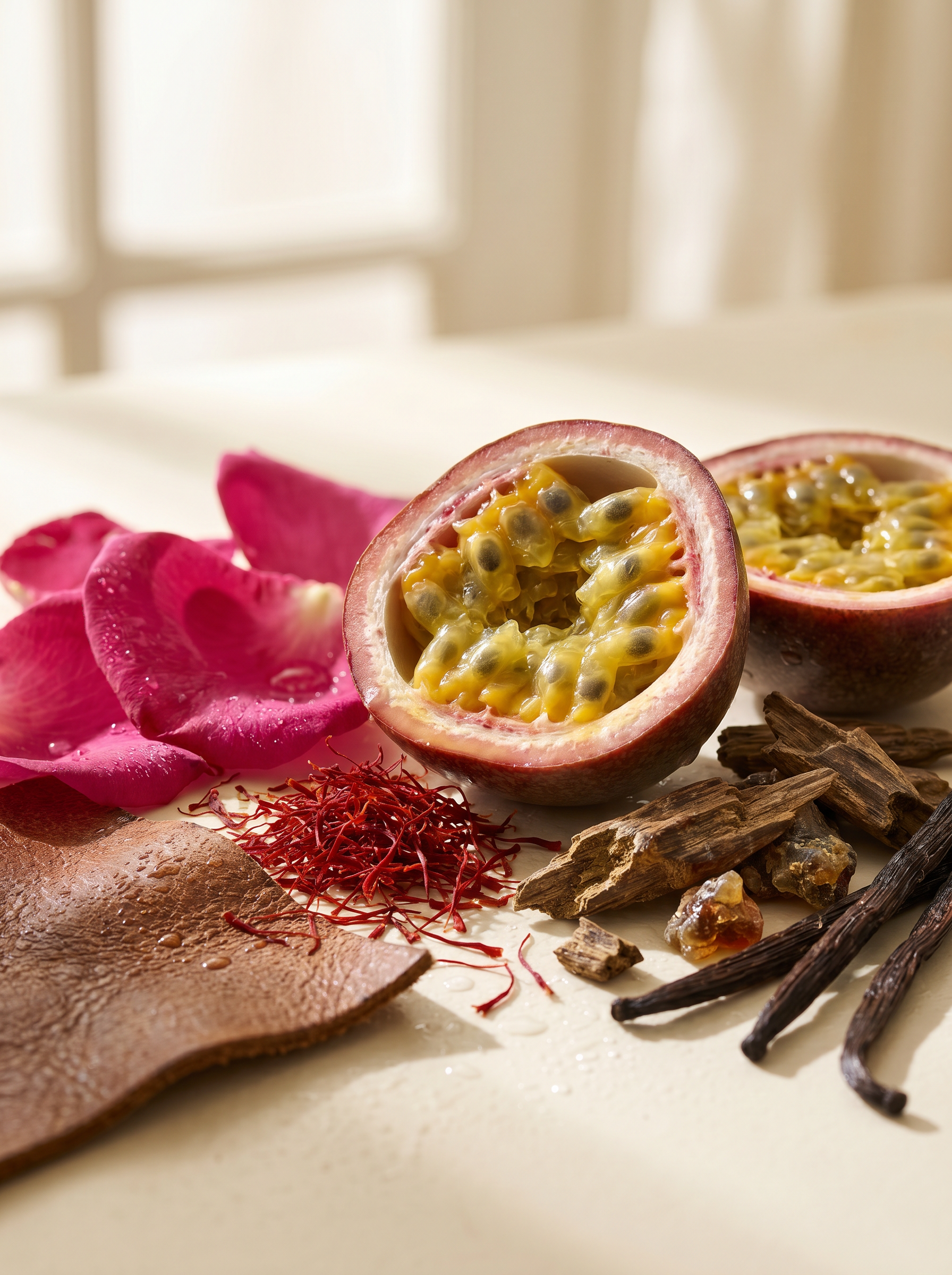 Nectar de Maracujá — Diffuseur d'Ambiance — Matières