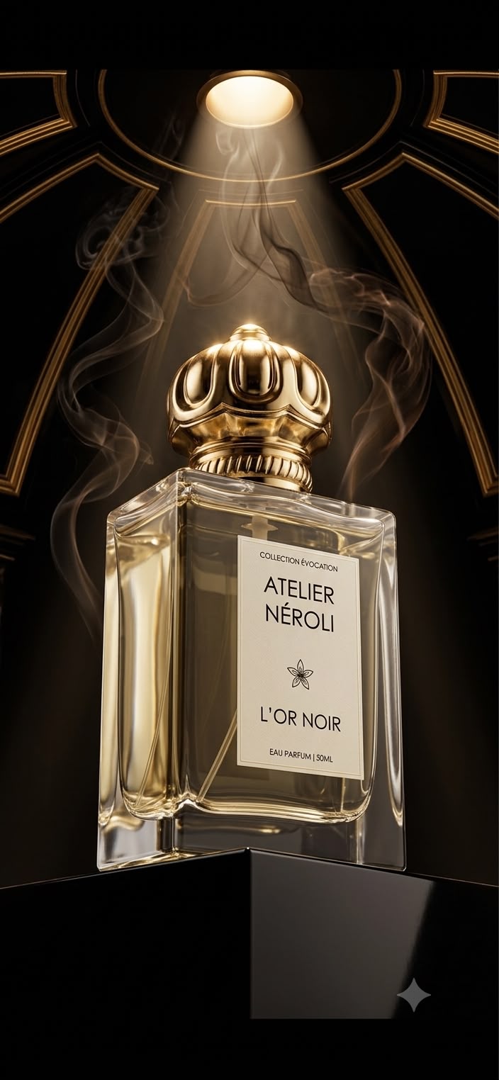L'Or Noir - Eau de Parfum Atelier Neroli, flacon