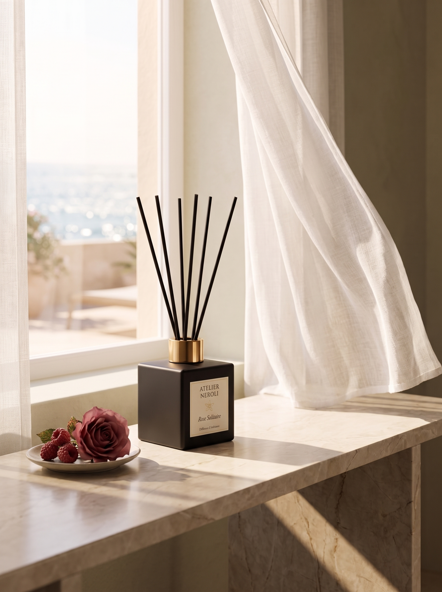 Rose Solitaire — Diffuseur d'Ambiance — Ambiance