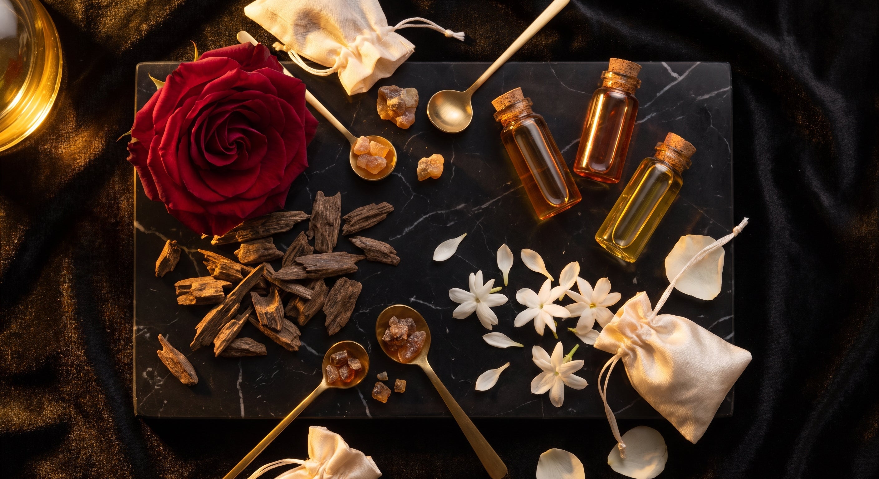 Matières premières nobles de parfumerie