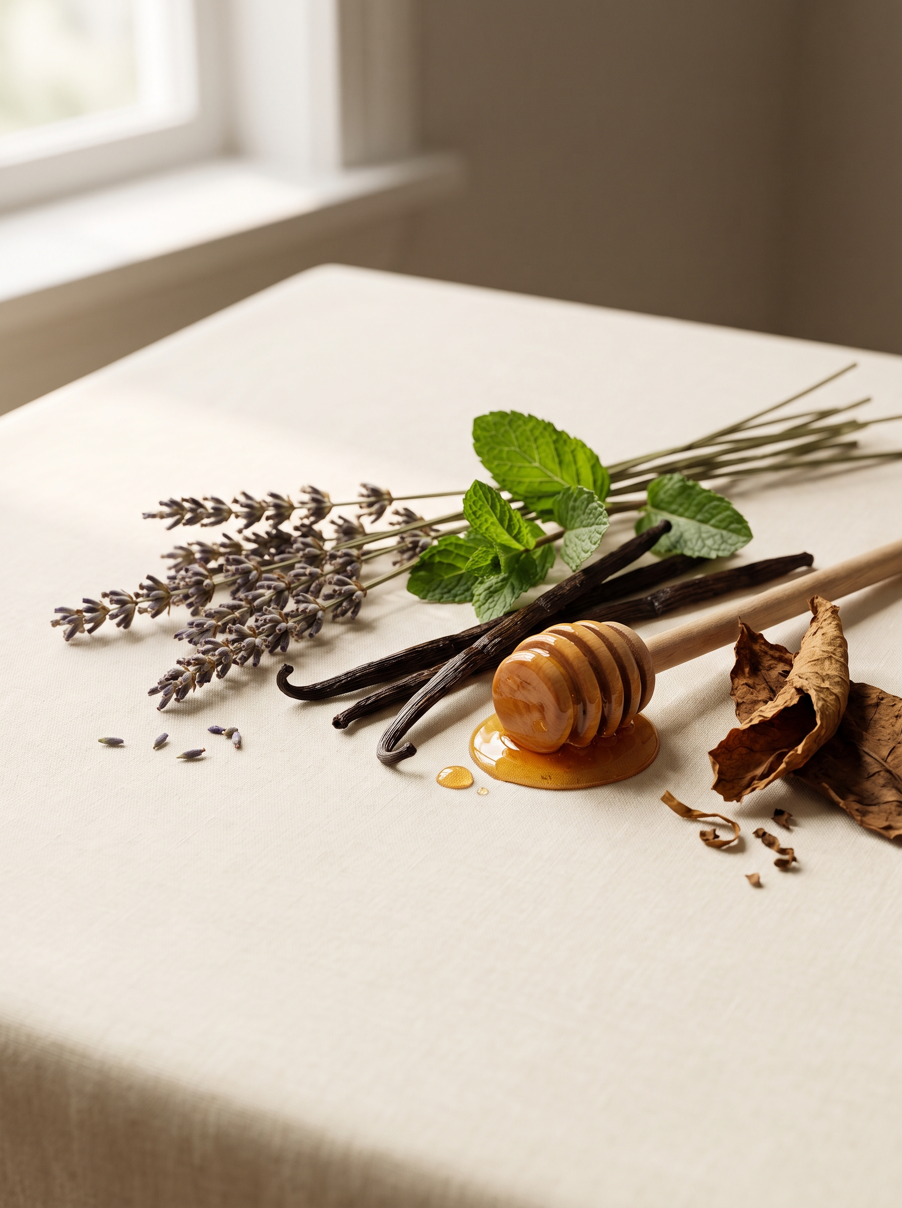 Matières premières de L'Étalon — Atelier Neroli