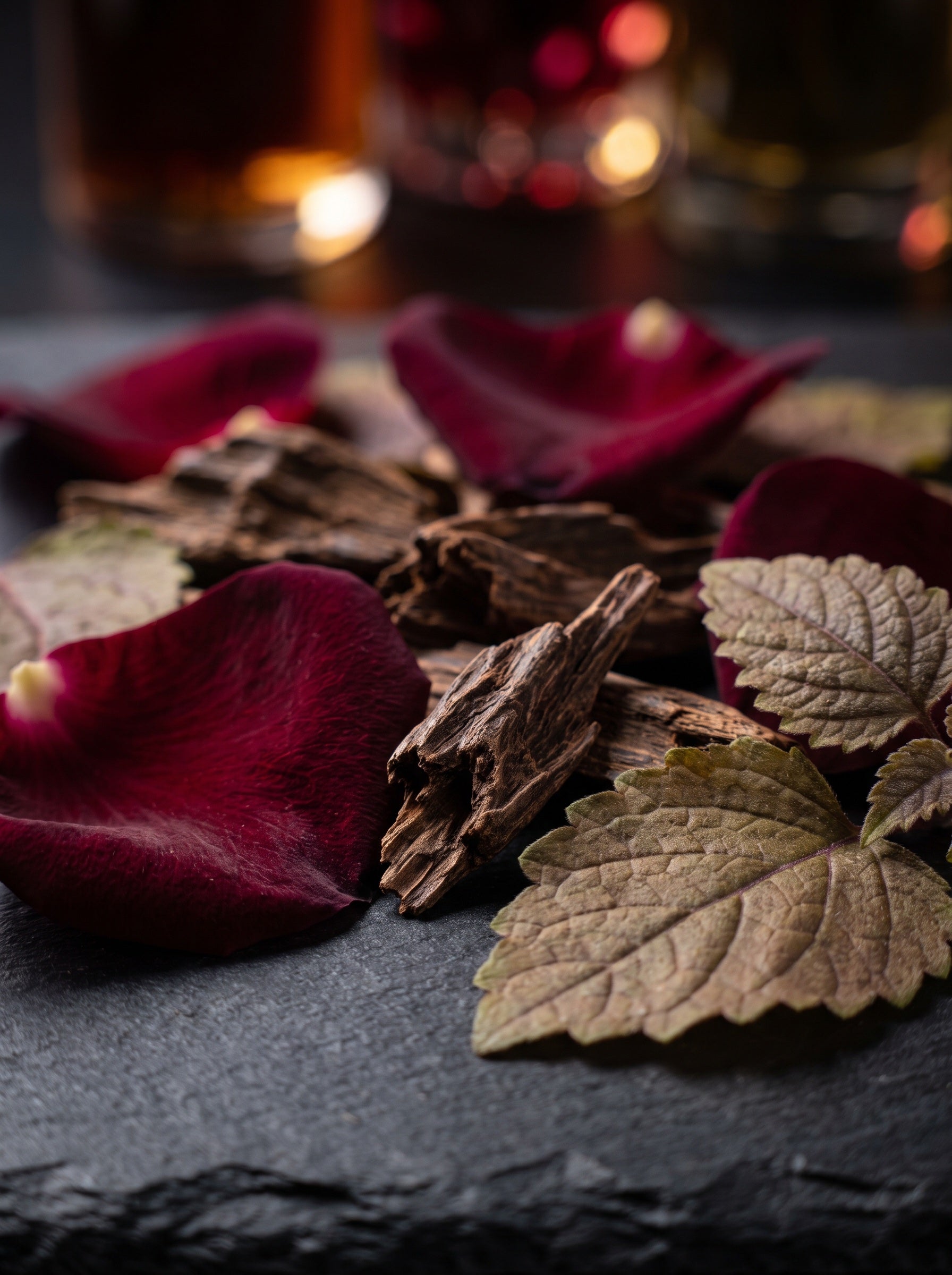 Vaporisateur d'Ambiance Aura de Pouvoir — matières — Atelier Neroli