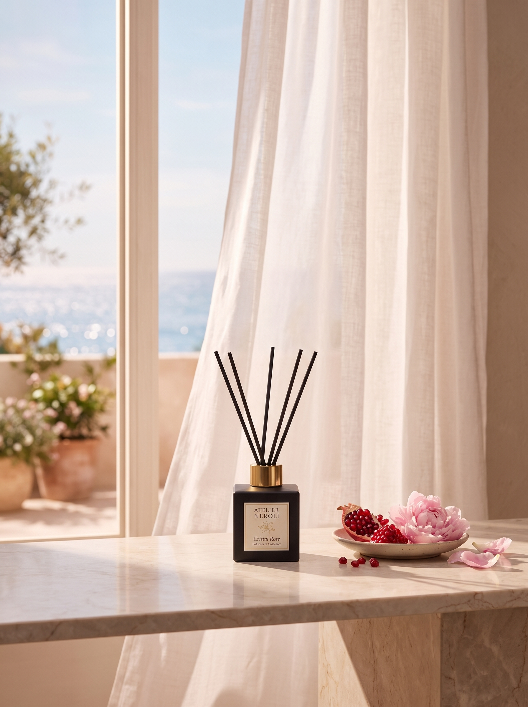 Cristal Rose — Diffuseur d'Ambiance — Ambiance