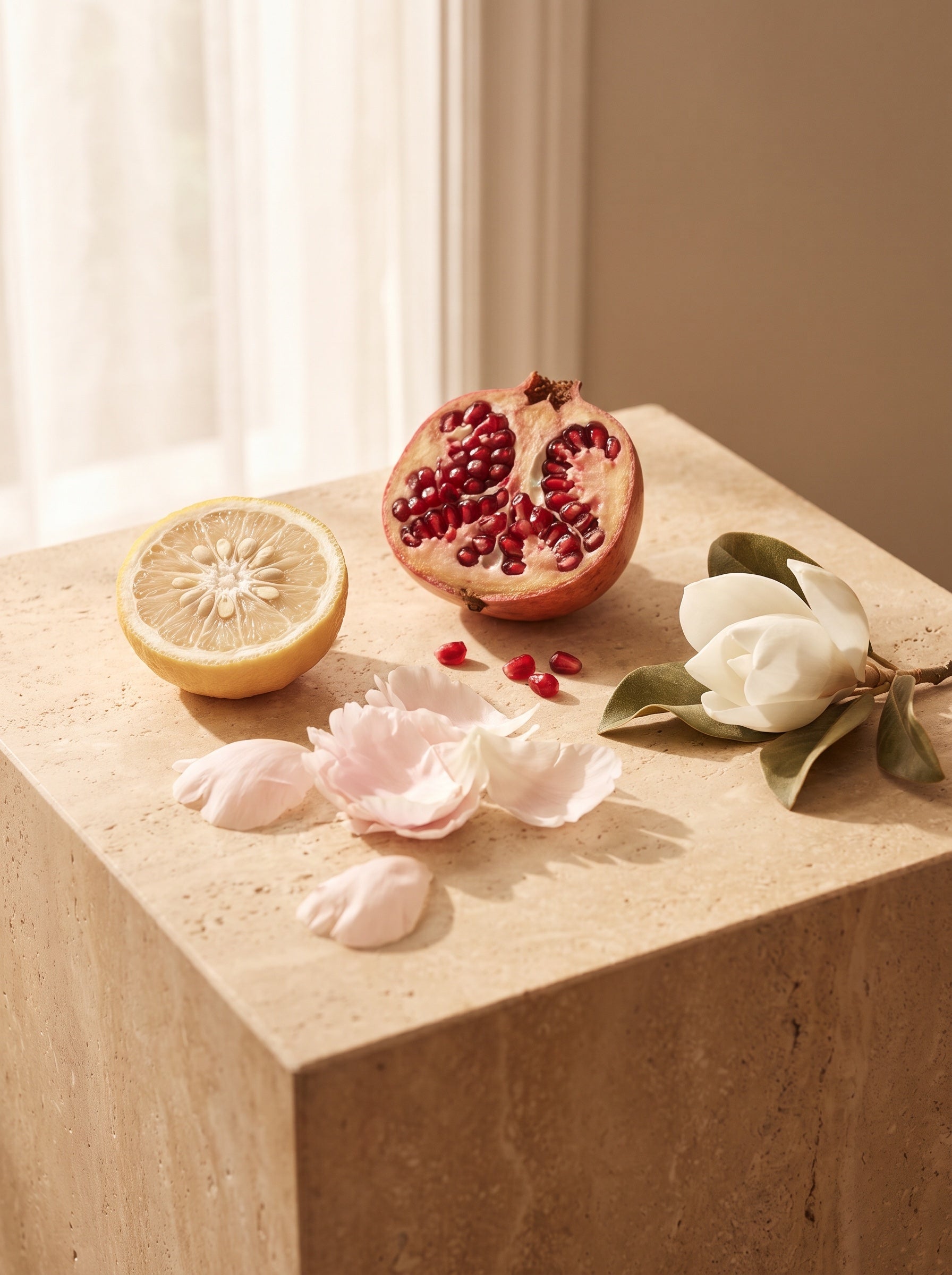 Matières premières de Cristal Rose — Atelier Neroli