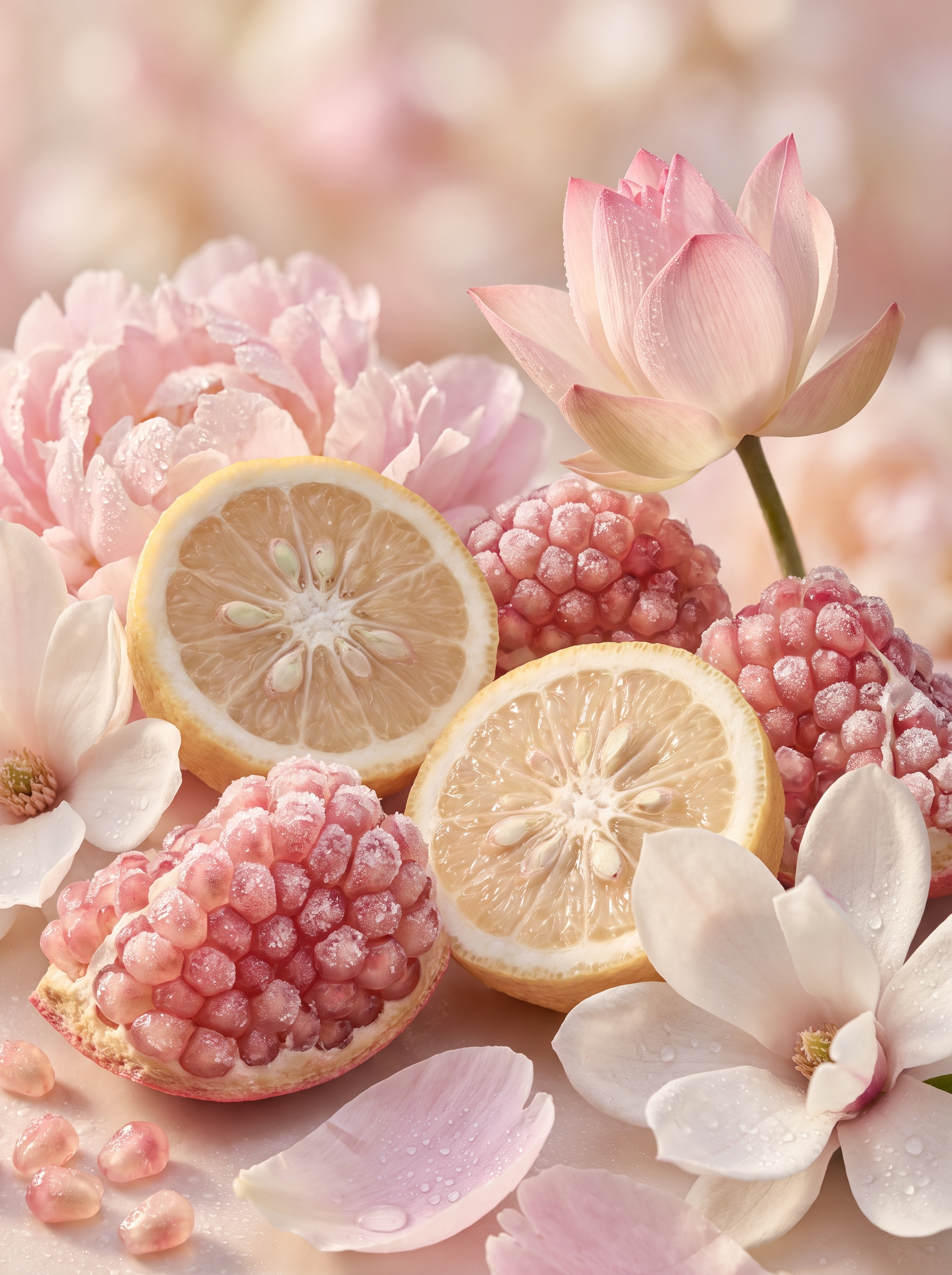 Cristal Rose — Diffuseur d'Ambiance — Matières