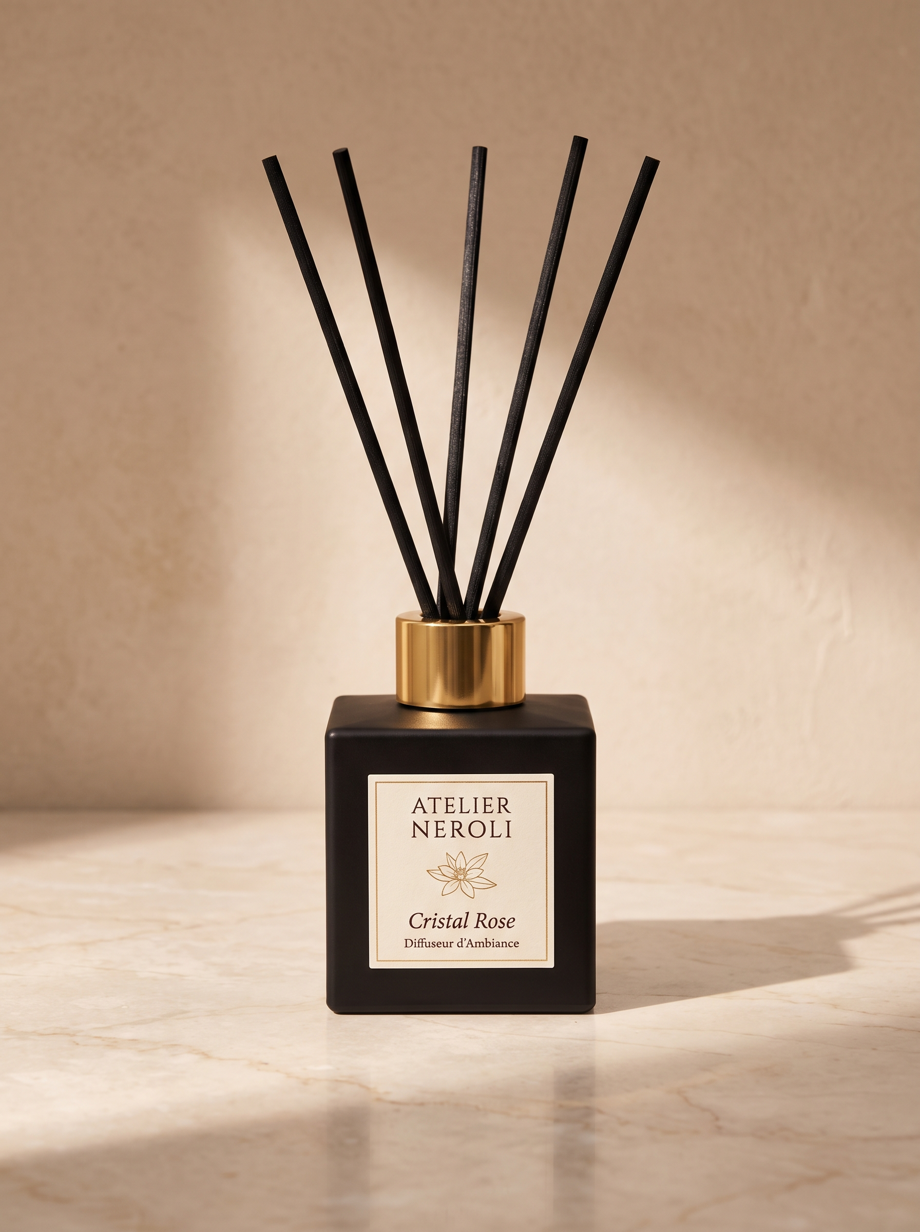 Cristal Rose — Diffuseur d'Ambiance — Packshot