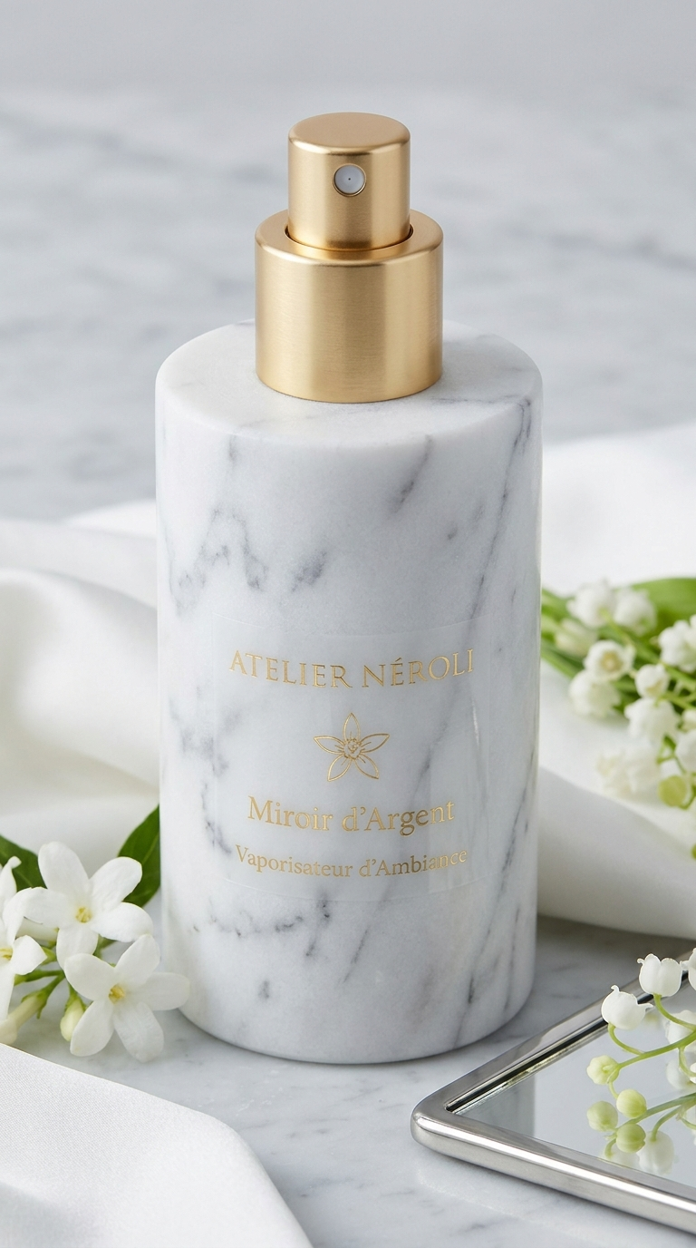 Vaporisateur d'ambiance Miroir d'Argent, jasmin et muguet