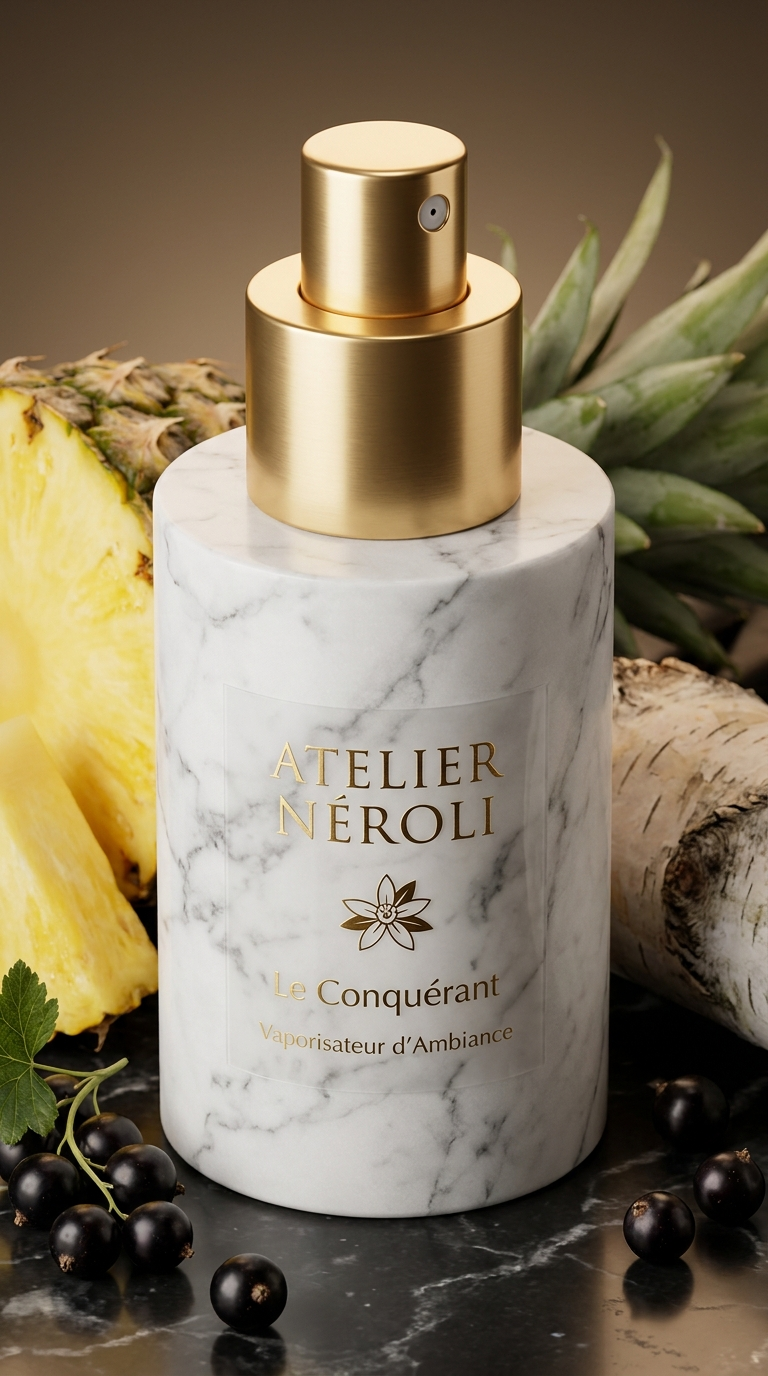 Vaporisateur d'ambiance Le Conquérant, ananas et cassis