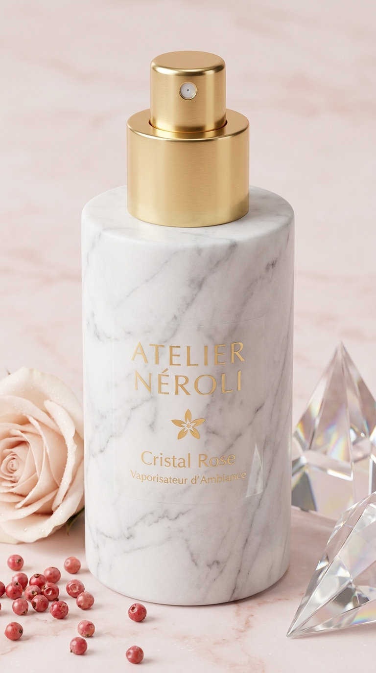Vaporisateur d'Ambiance – Cristal Rose