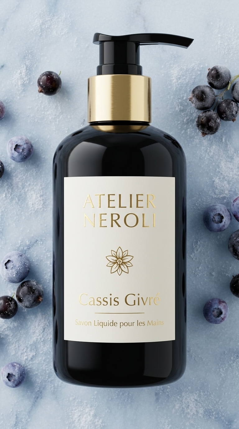 Savon pour les Mains – Cassis Givré