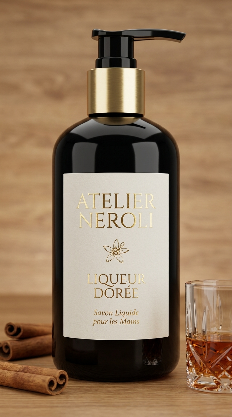 Savon pour les Mains – Liqueur Dorée
