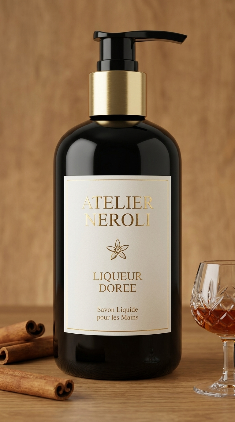 Savon pour les Mains – Liqueur Dorée