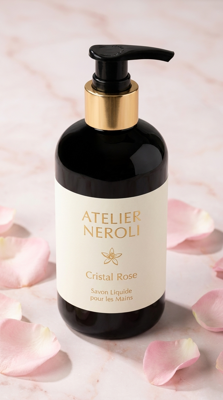 Savon pour les Mains – Cristal Rose