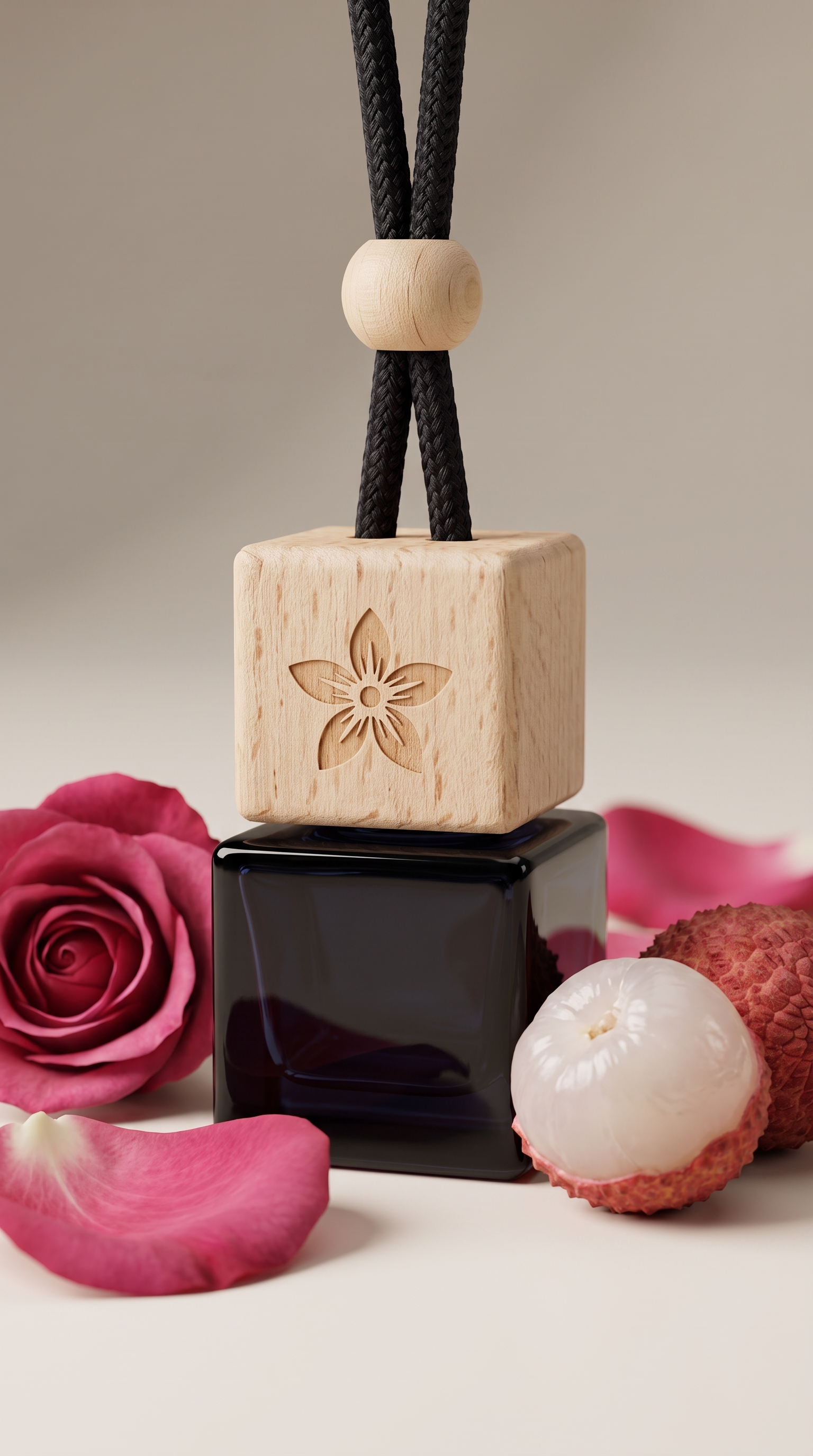 Diffuseur Voiture – Rose Royale