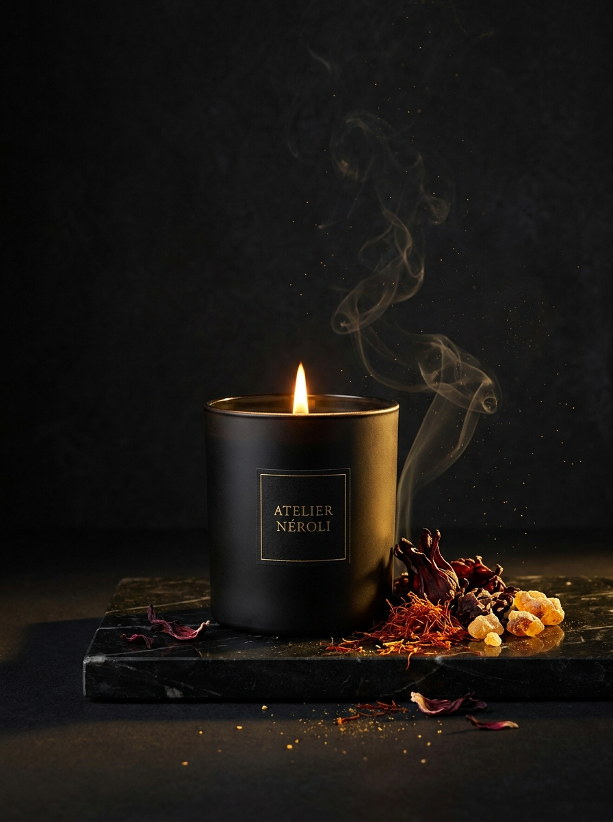 Bougie d'Ambiance – Rubis d'Orient — Atelier Néroli