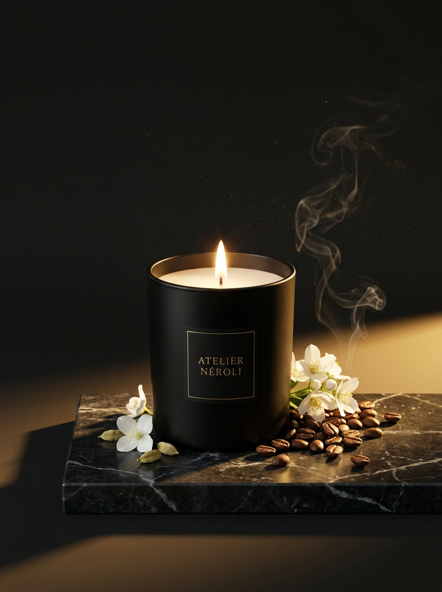 Bougie d'Ambiance – L'Interdite — Atelier Néroli