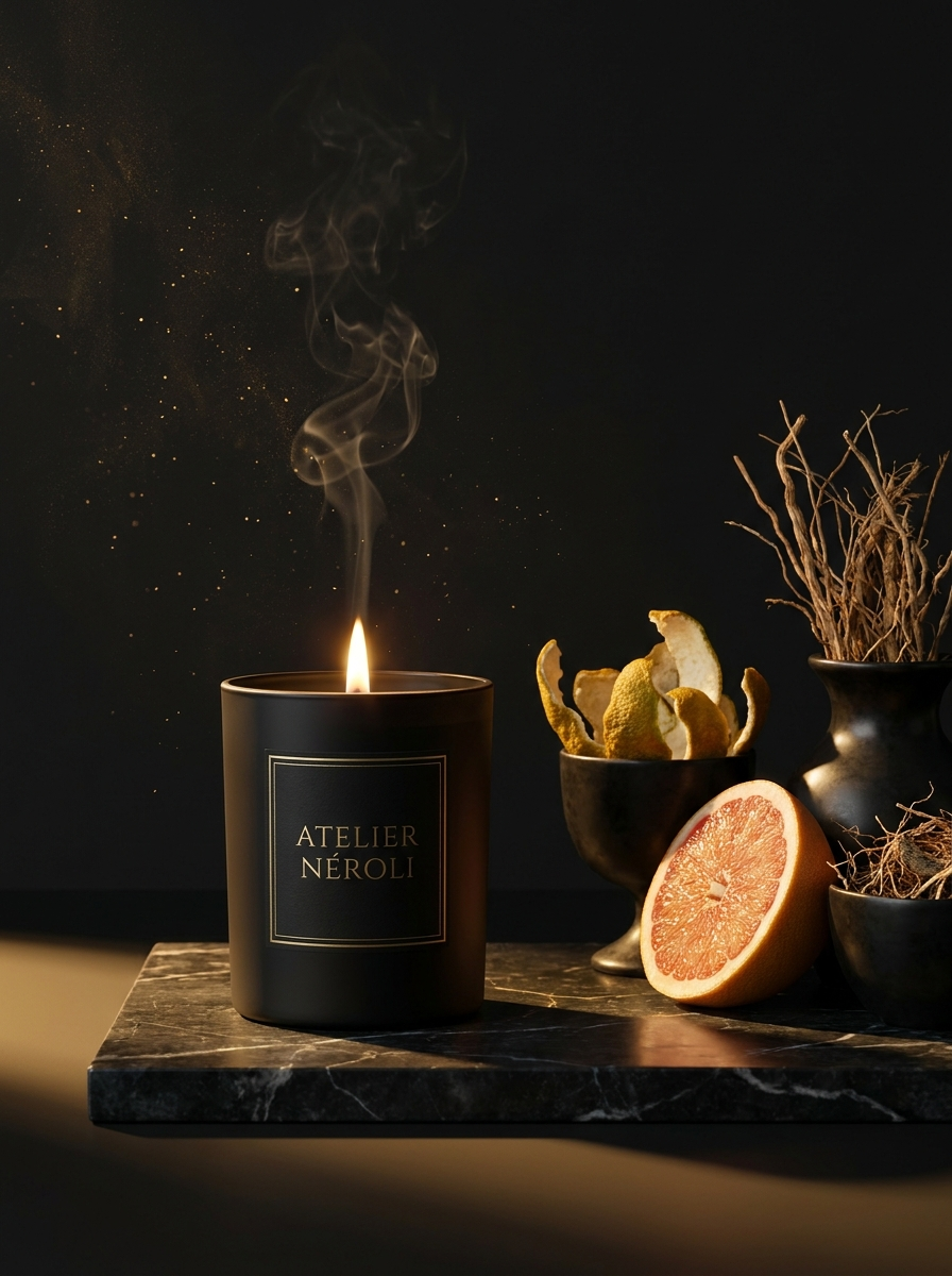 Bougie d'Ambiance – L'Insoumis — Atelier Néroli