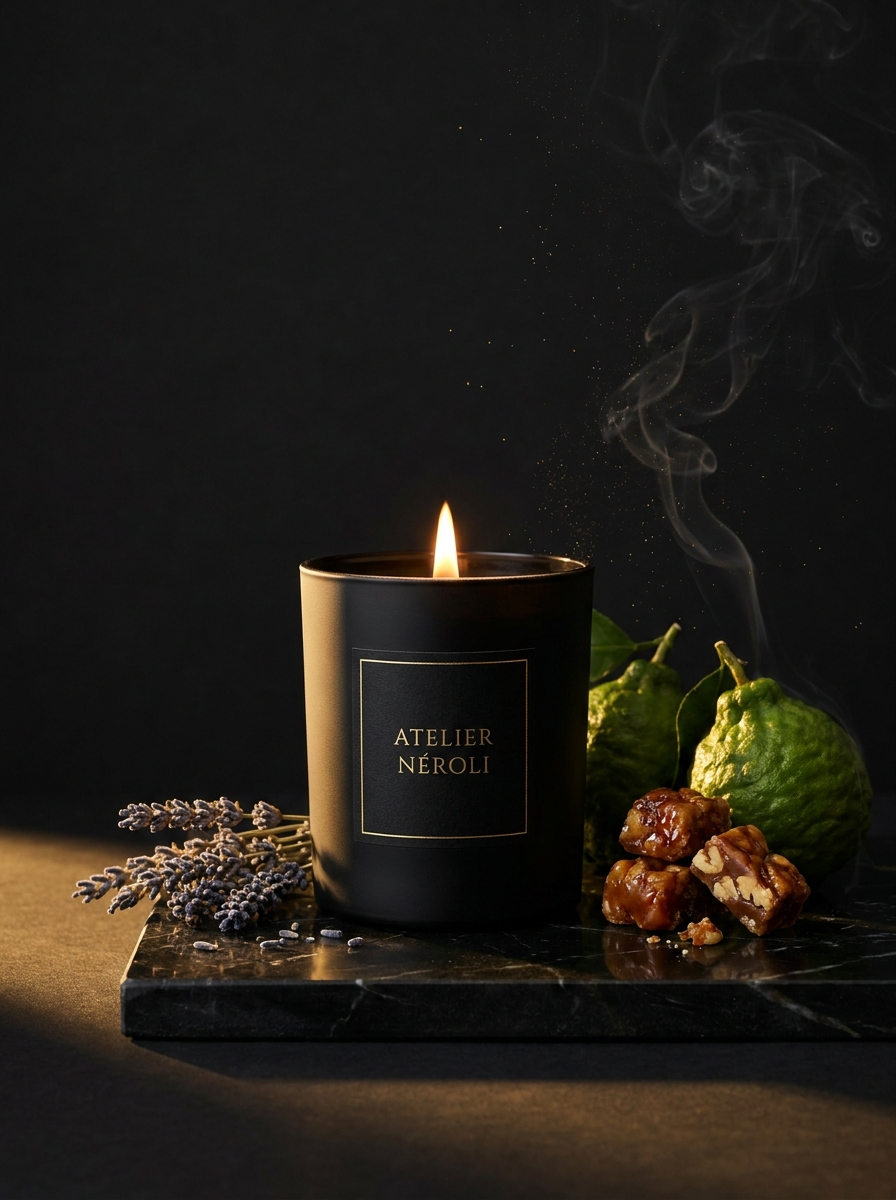 Bougie d'Ambiance – Nectar Cosmique — Atelier Néroli
