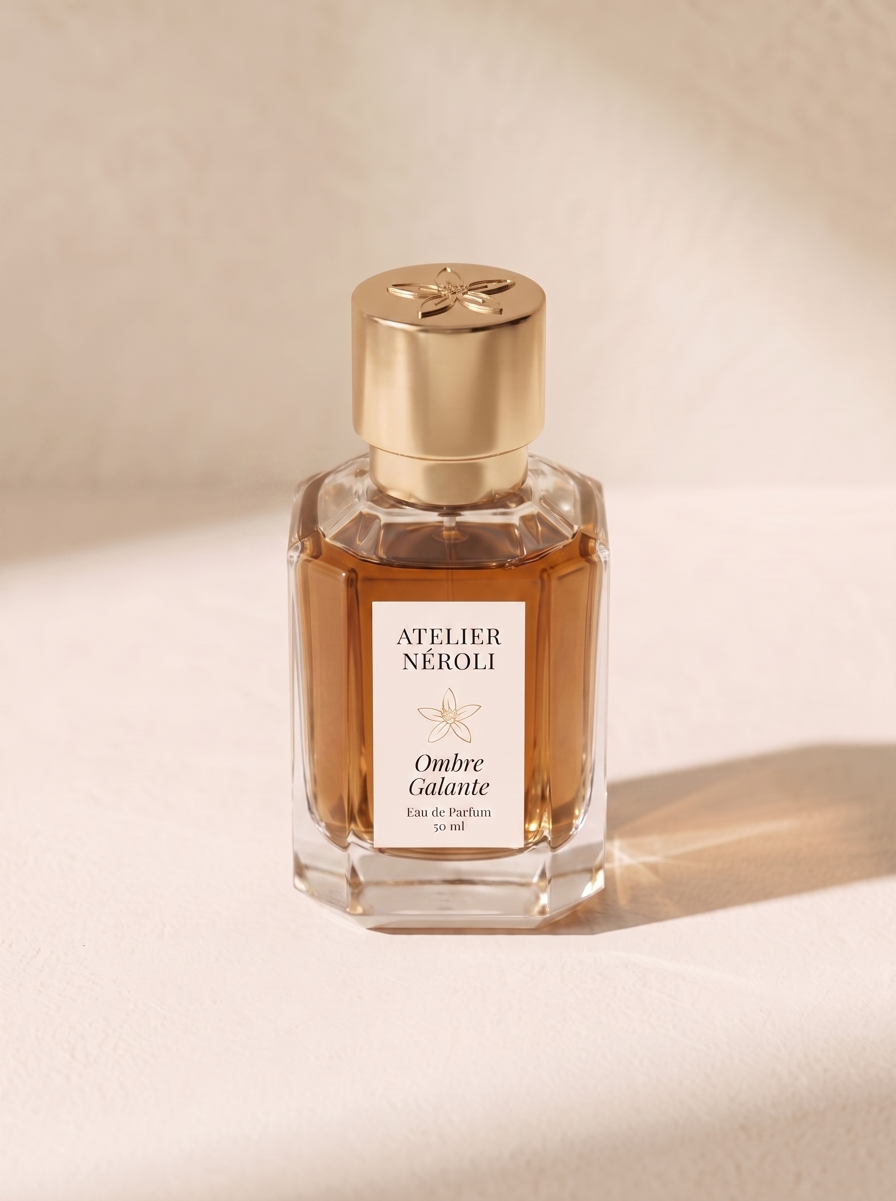 Parfum Ombre Galante — flacon Atelier Neroli