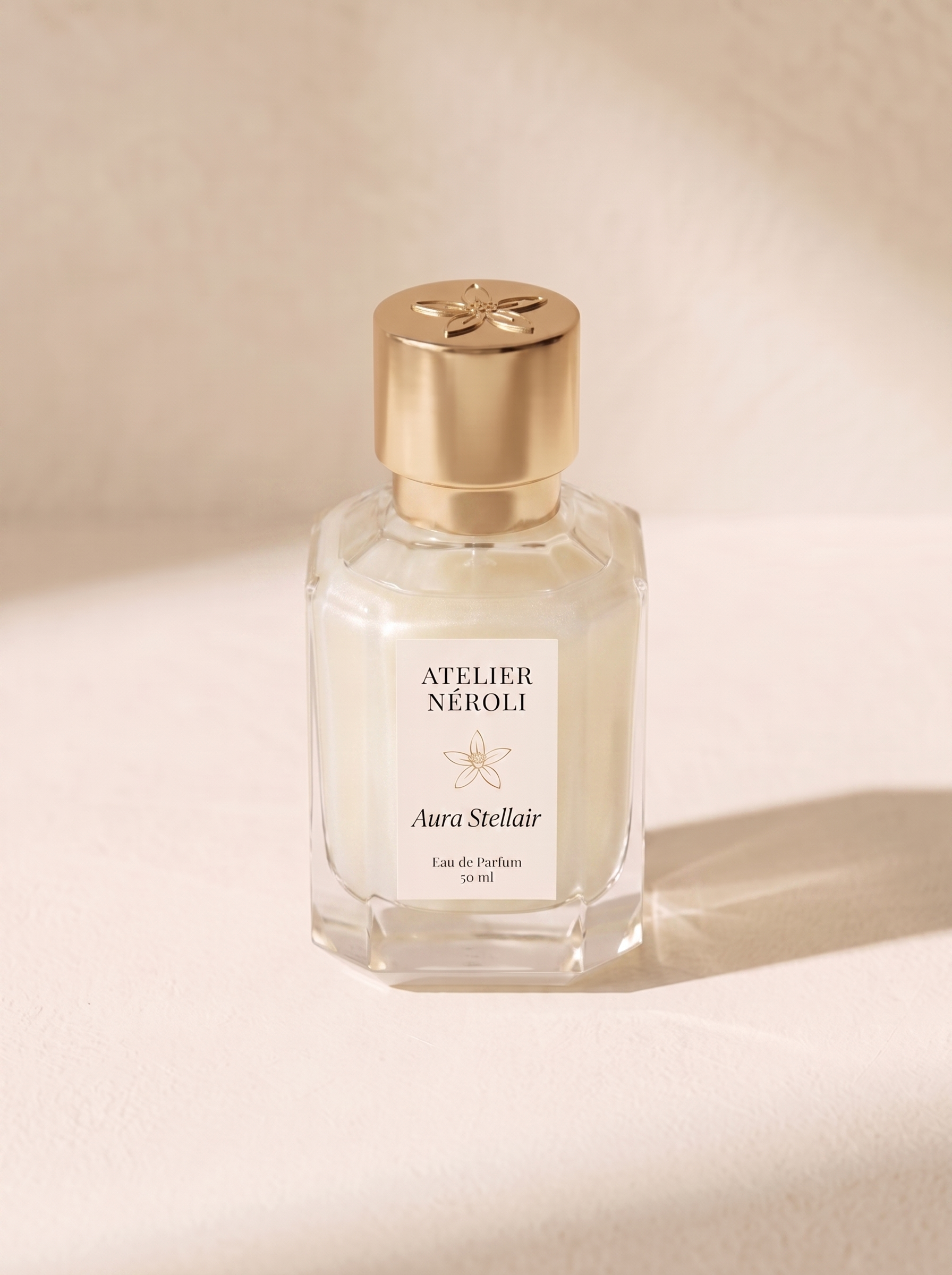 Parfum Aura Stellair — flacon Atelier Neroli