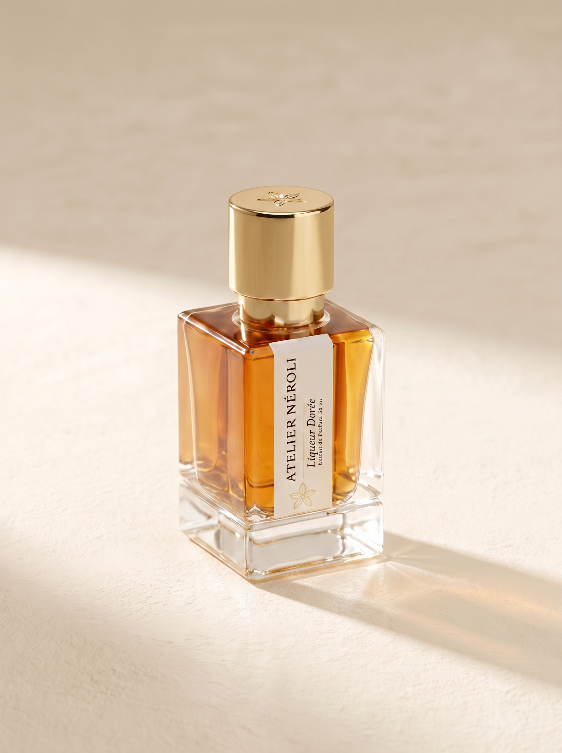 Parfum Liqueur Dorée — flacon Atelier Neroli