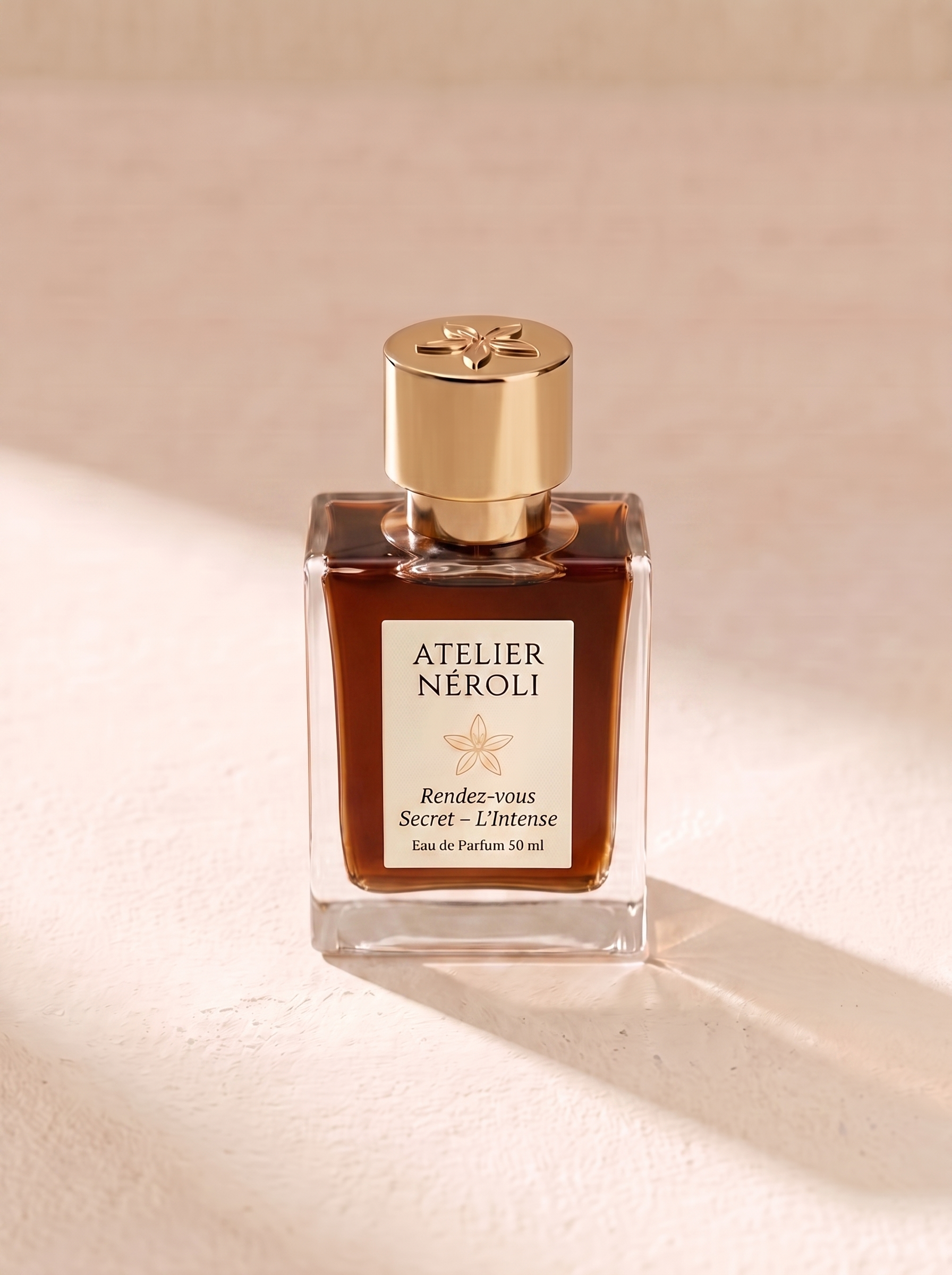 Parfum Rendez-vous Secret – L'Intense — flacon Atelier Neroli