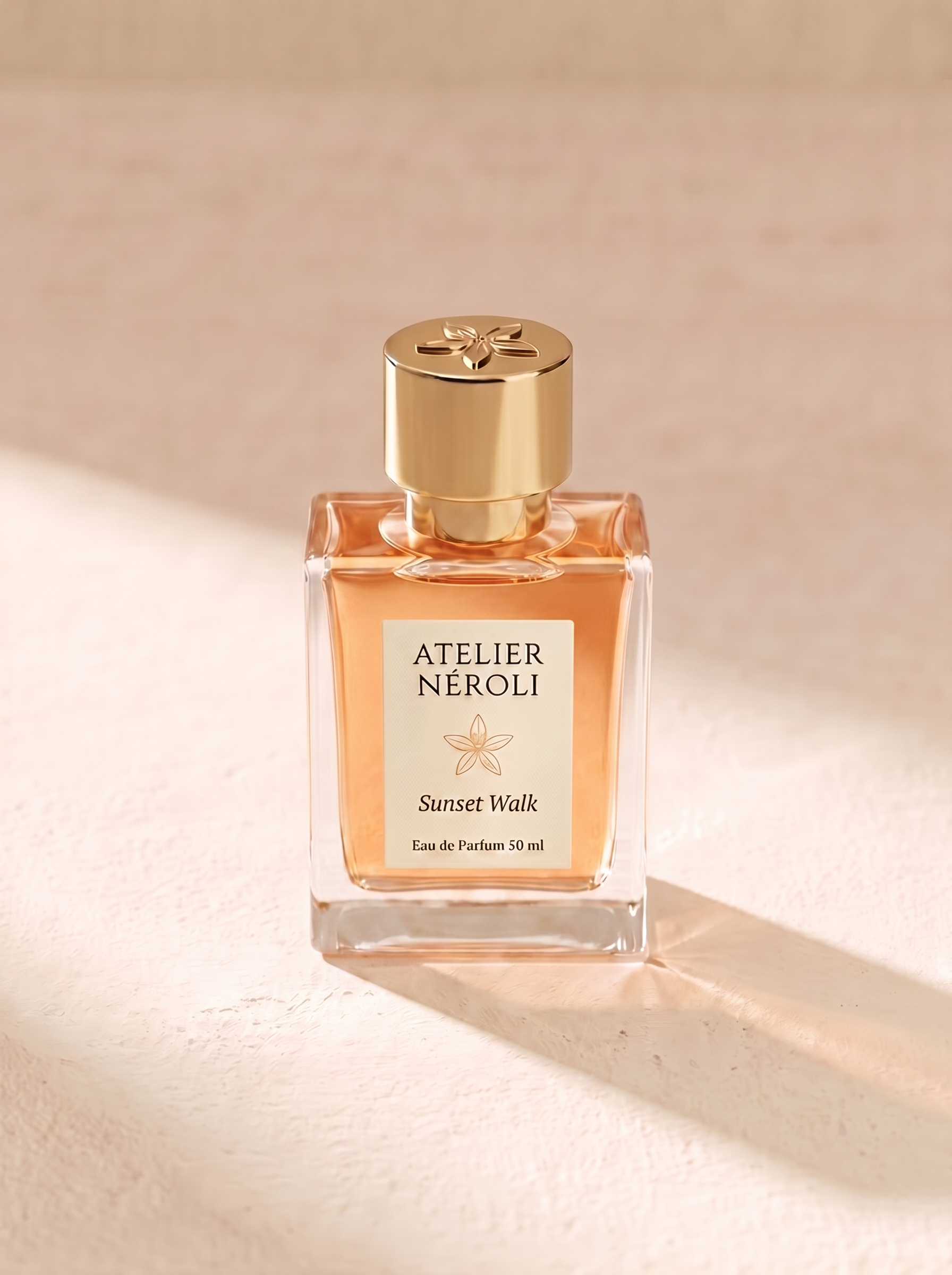 Parfum Sunset Walk — flacon Atelier Neroli