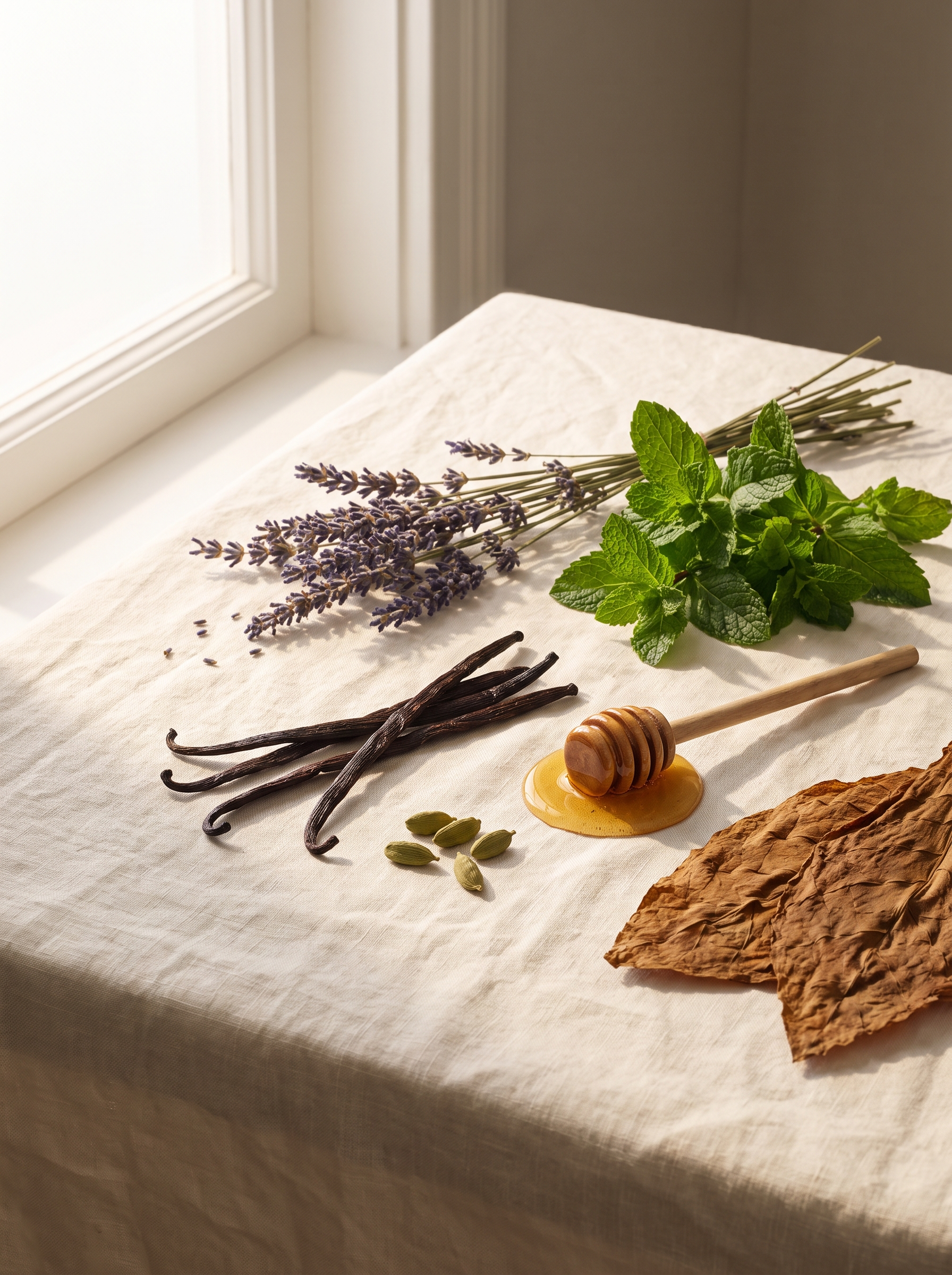 Matières premières du savon L'Étalon — Atelier Nérolí