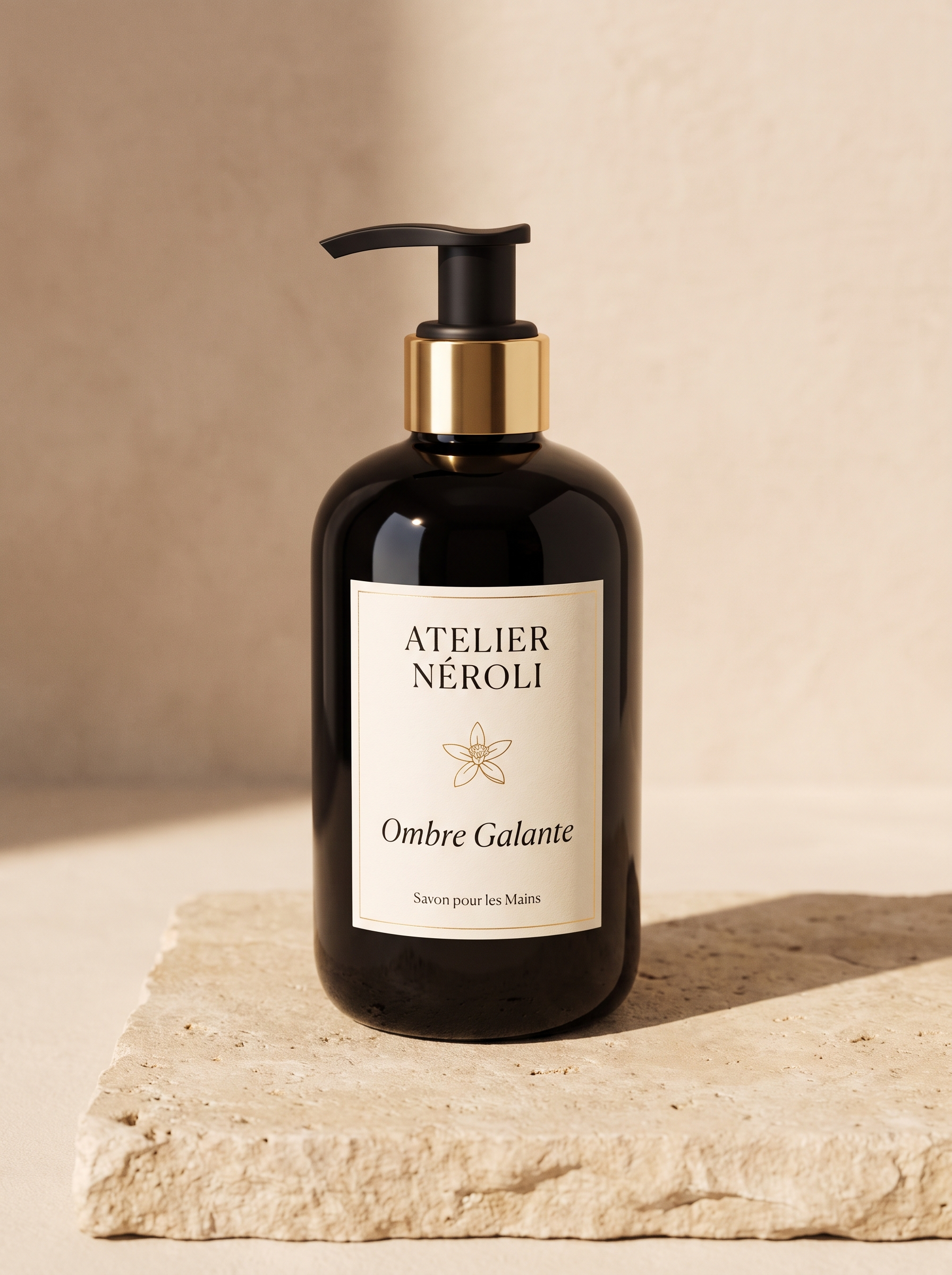 Savon pour les mains Ombre Galante — flacon Atelier Nérolí
